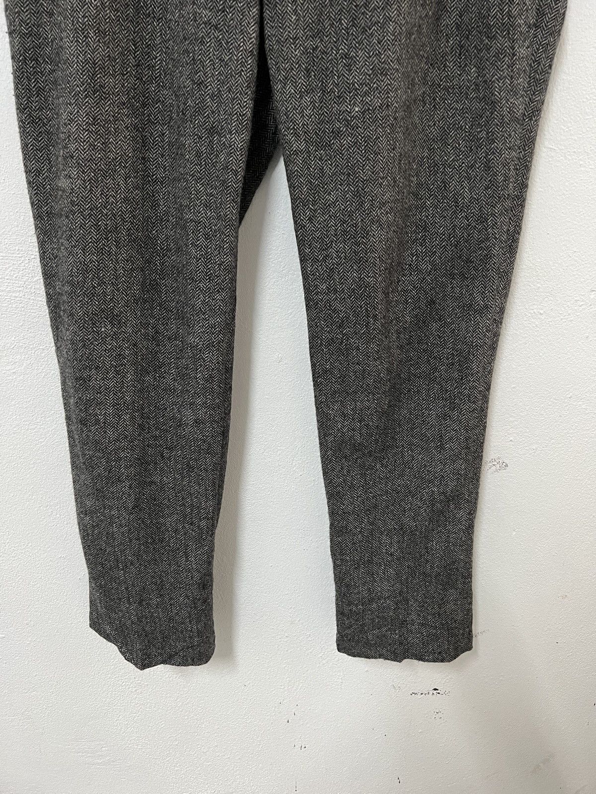 Japanese Brand × Uniqlo Japanese Uniqlo Herringbone Wool Pant Size US 35 - 4 Thumbnail