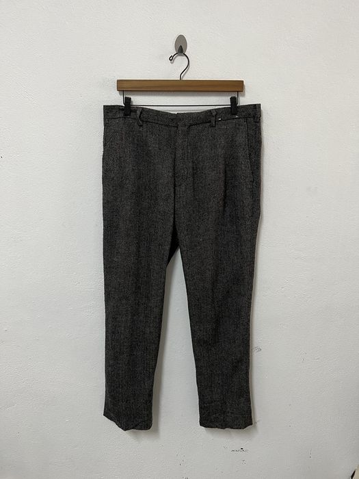 Uniqlo Japanese Uniqlo Herringbone Wool Pant | Grailed