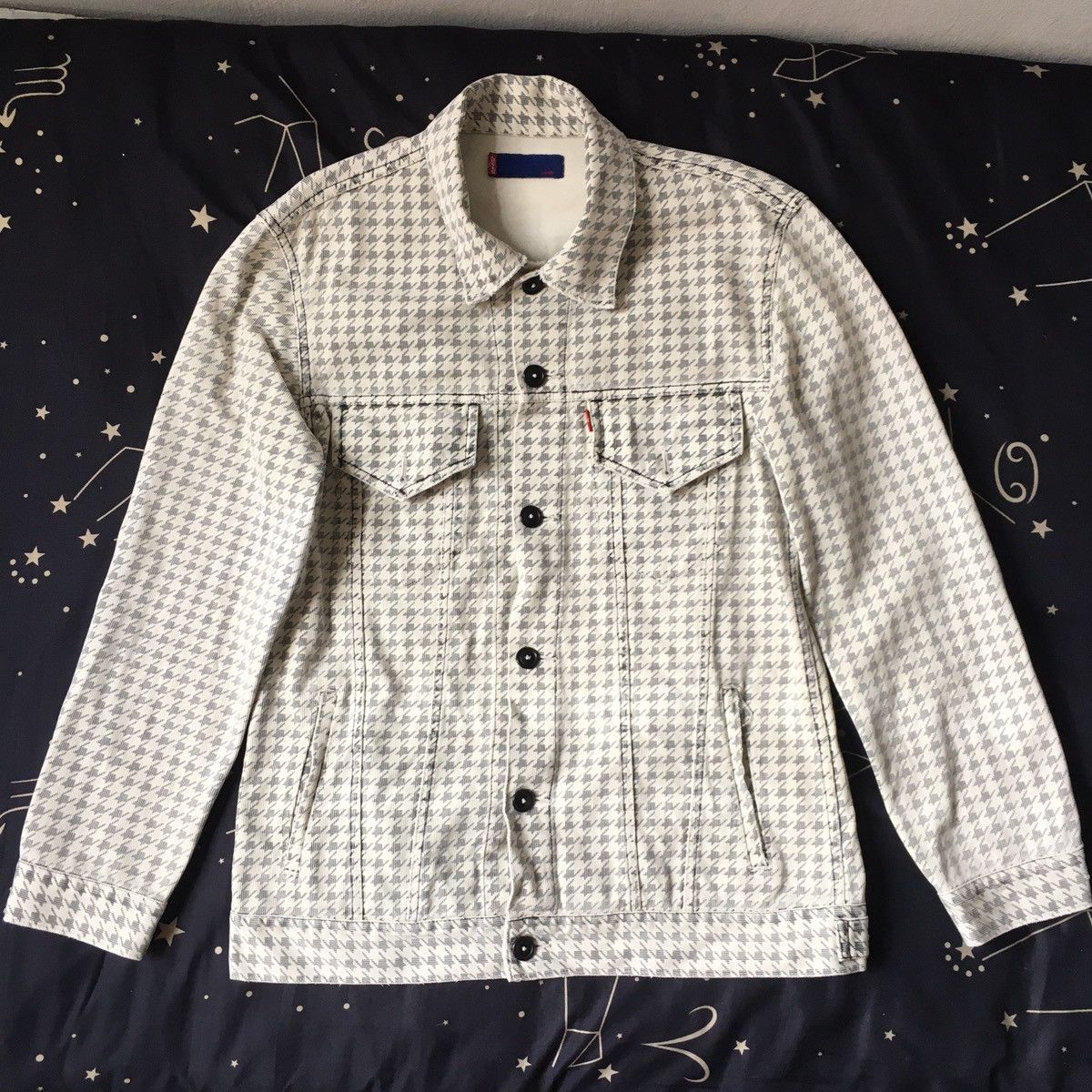 Levi's × Levi's Vintage Clothing × Vintage rare vintage printed trucker jacket Size US L / EU 52-54 / 3 - 1 Thumbnail