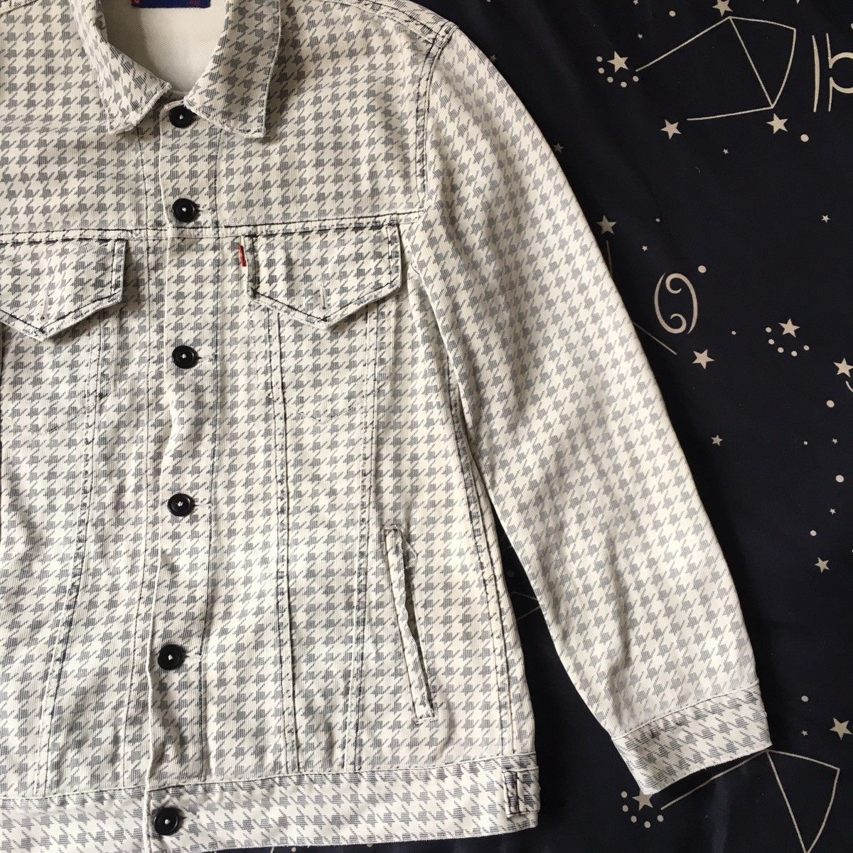 Levi's × Levi's Vintage Clothing × Vintage rare vintage printed trucker jacket Size US L / EU 52-54 / 3 - 3 Thumbnail
