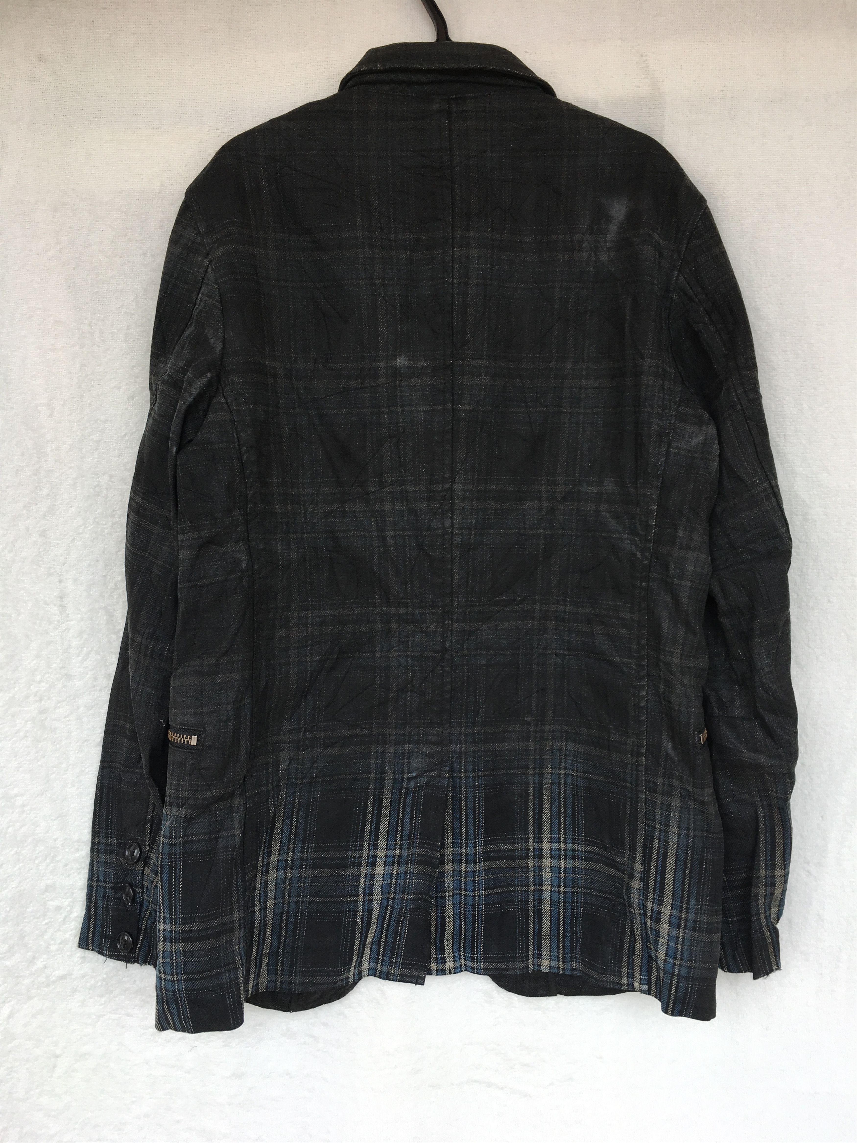 Levi's × Levi's Made & Crafted × Levi's Vintage Clothing black wax blue tartan coat Size US M / EU 48-50 / 2 - 7 Thumbnail