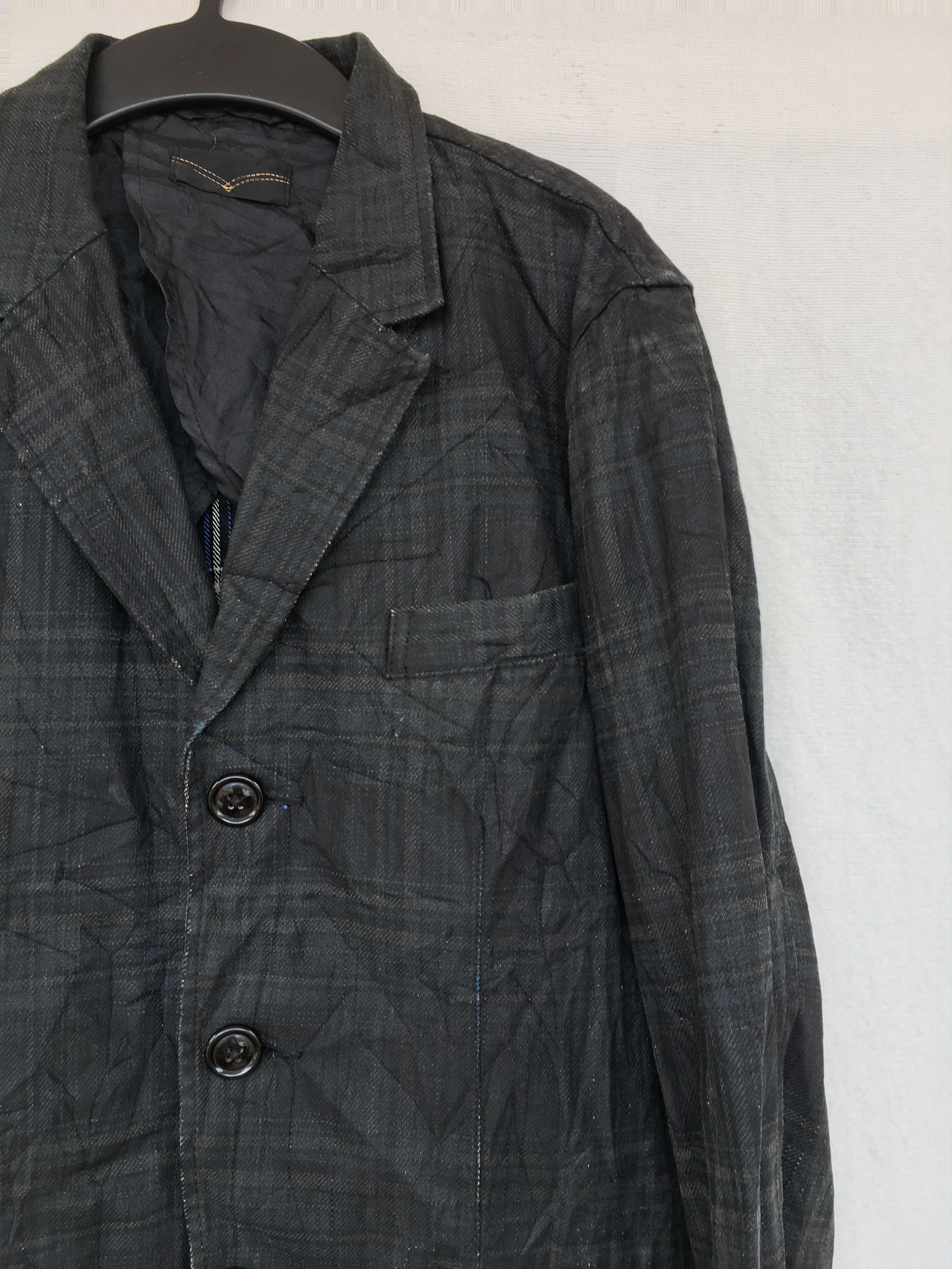 Levi's × Levi's Made & Crafted × Levi's Vintage Clothing black wax blue tartan coat Size US M / EU 48-50 / 2 - 3 Thumbnail