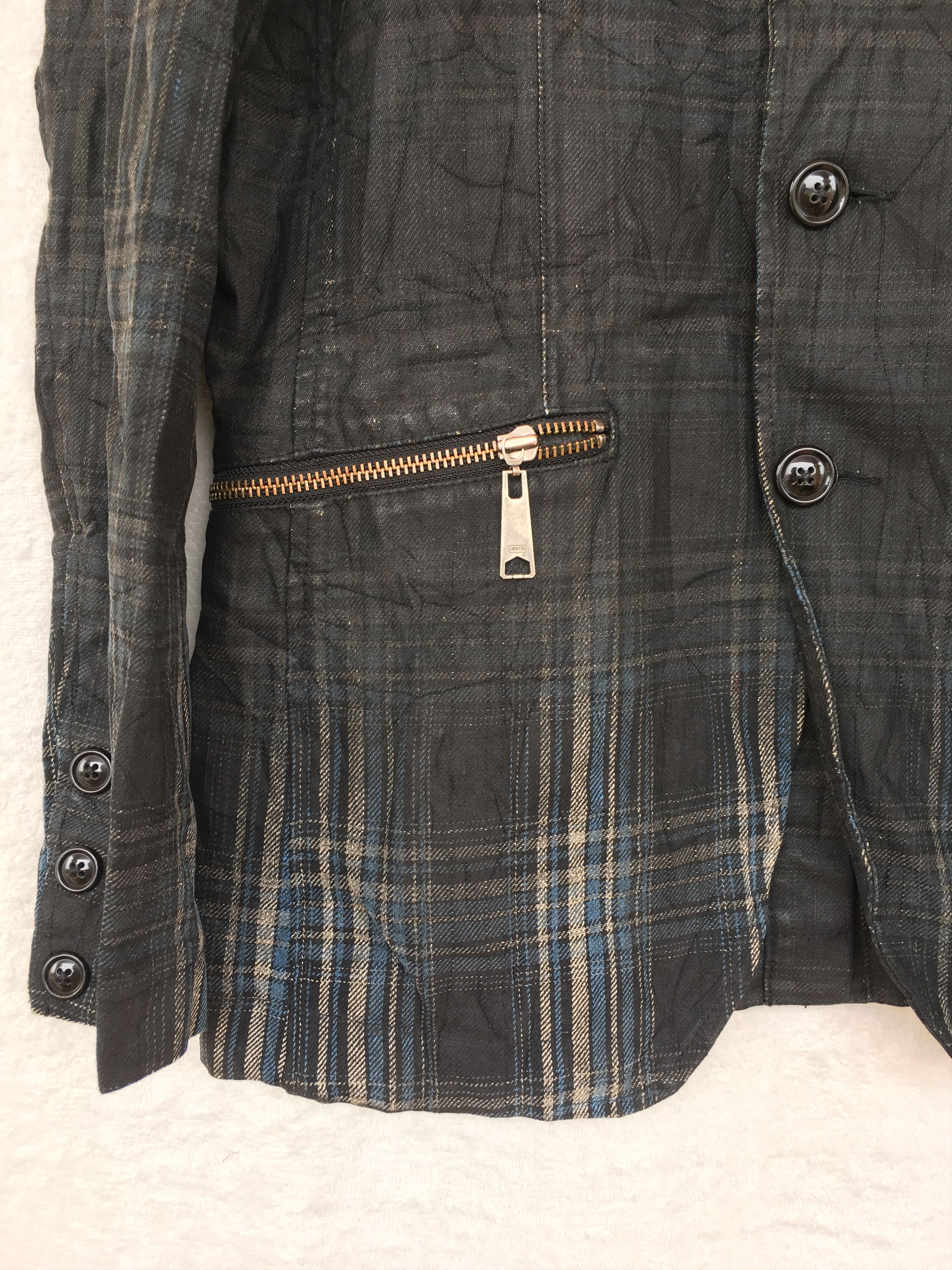 Levi's × Levi's Made & Crafted × Levi's Vintage Clothing black wax blue tartan coat Size US M / EU 48-50 / 2 - 6 Thumbnail