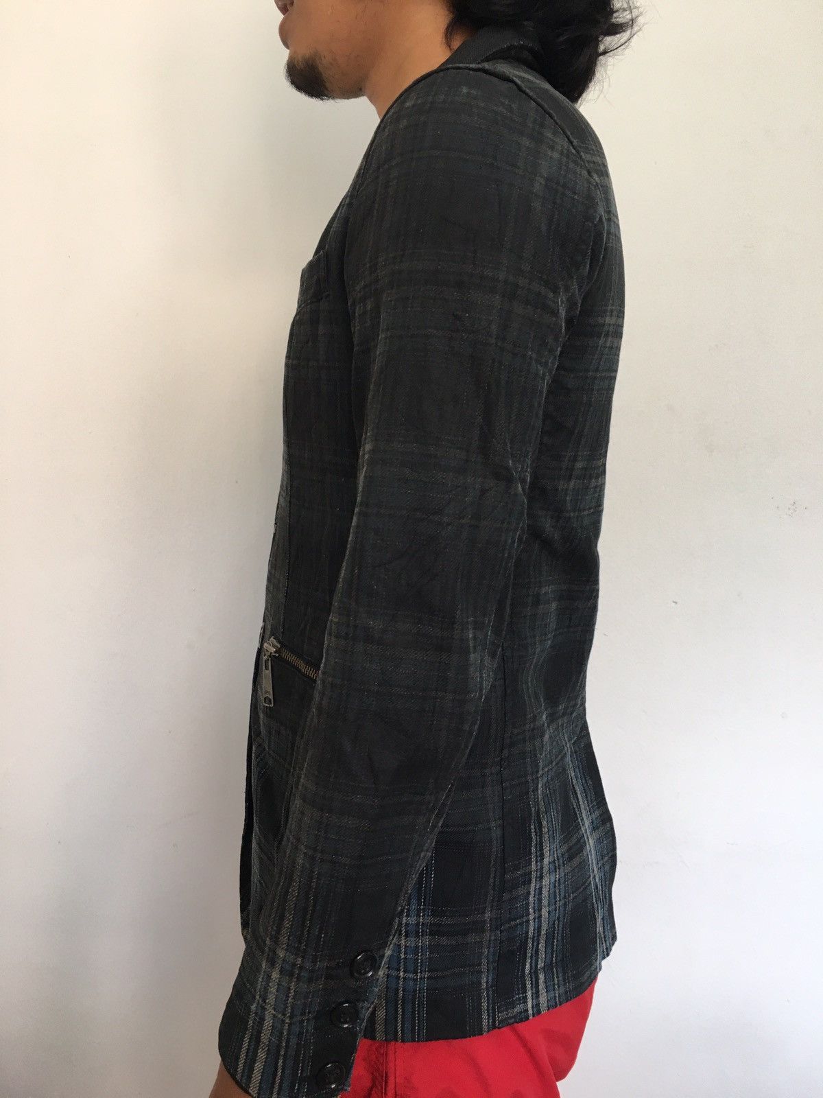 Levi's × Levi's Made & Crafted × Levi's Vintage Clothing black wax blue tartan coat Size US M / EU 48-50 / 2 - 14 Thumbnail
