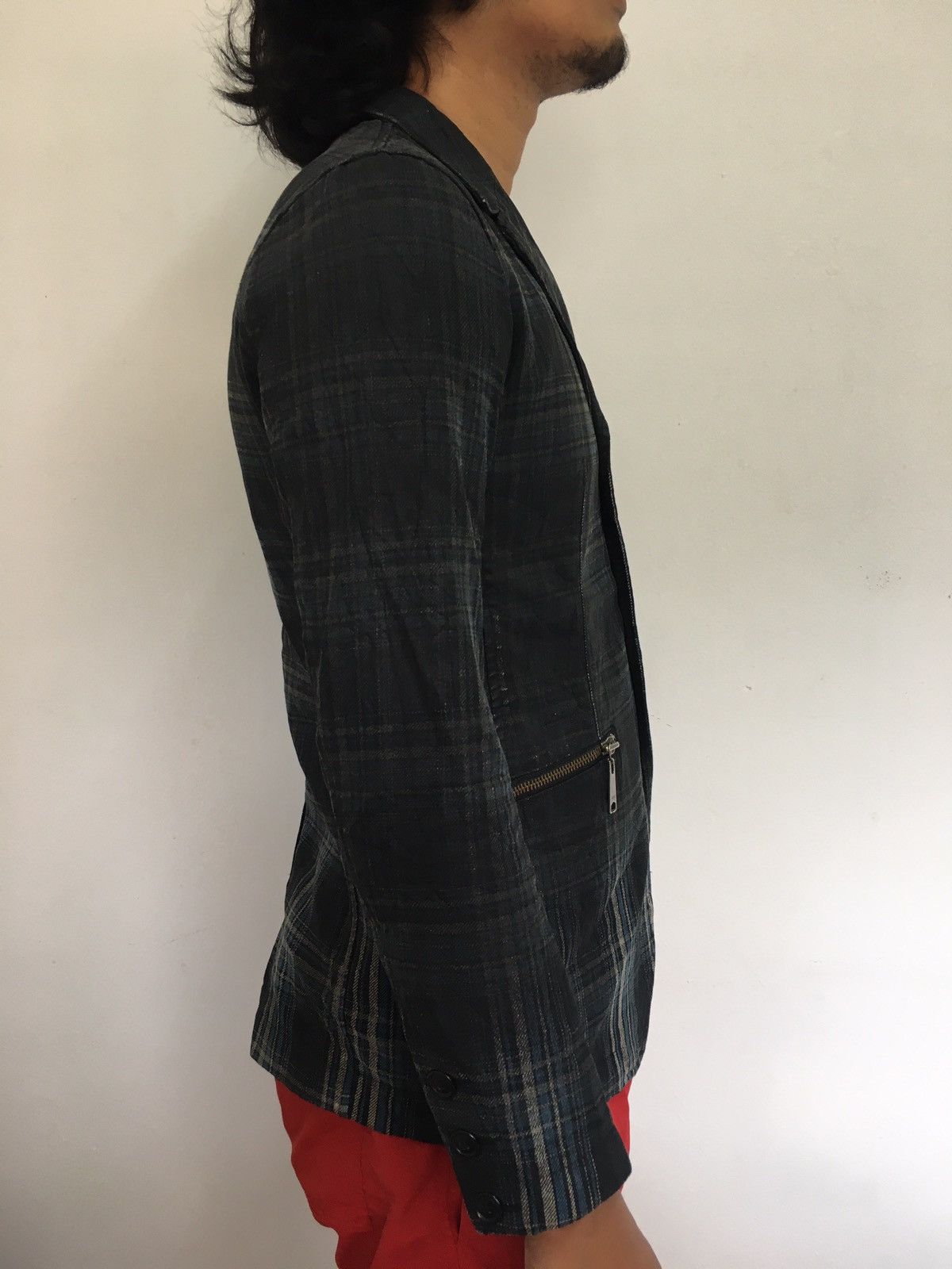 Levi's × Levi's Made & Crafted × Levi's Vintage Clothing black wax blue tartan coat Size US M / EU 48-50 / 2 - 12 Thumbnail