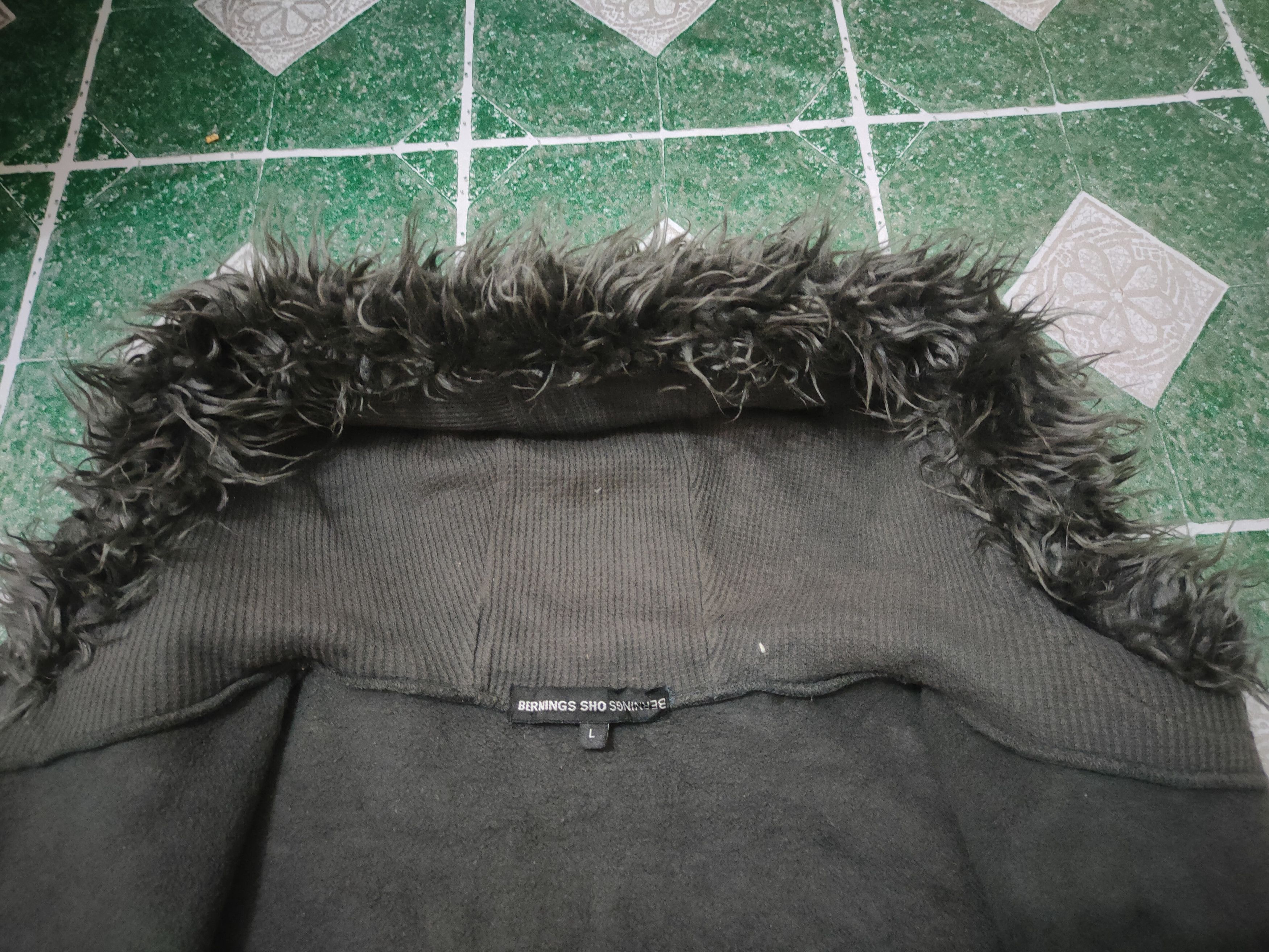 Japanese Brand Bernings Sho Jacket Button Faux Hoodie Size US L / EU 52-54 / 3 - 9 Thumbnail
