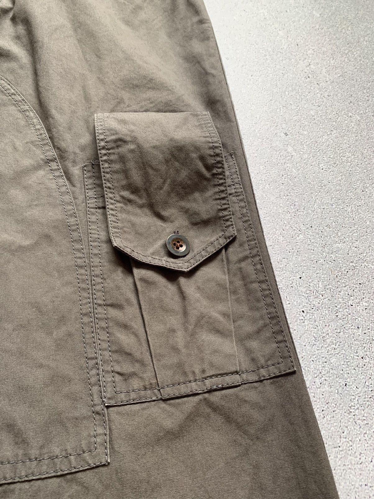 Messagerie Messagerie Metallic Cotton Cargo Pants Size US 29 - 7 Thumbnail