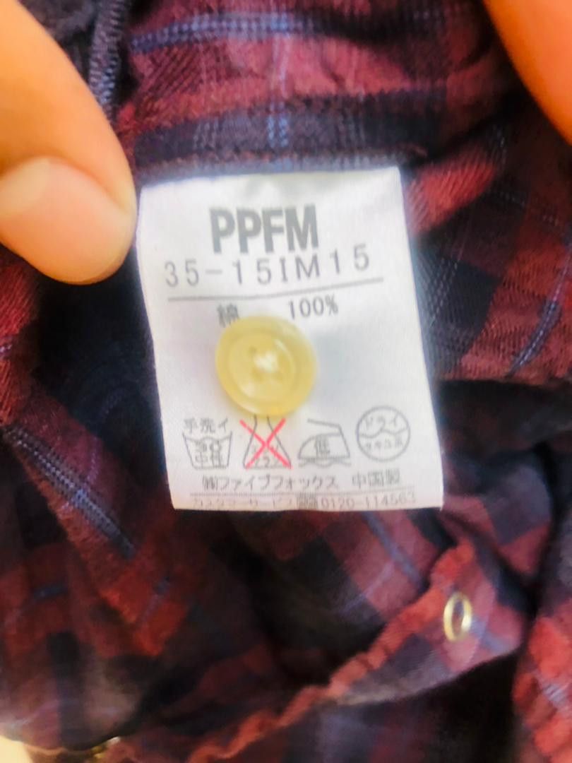 Japanese Brand × PPFM × Vintage Vintage PPFM Japanese Designer Fasjion Style Long Sleeve Size US M / EU 48-50 / 2 - 12 Thumbnail
