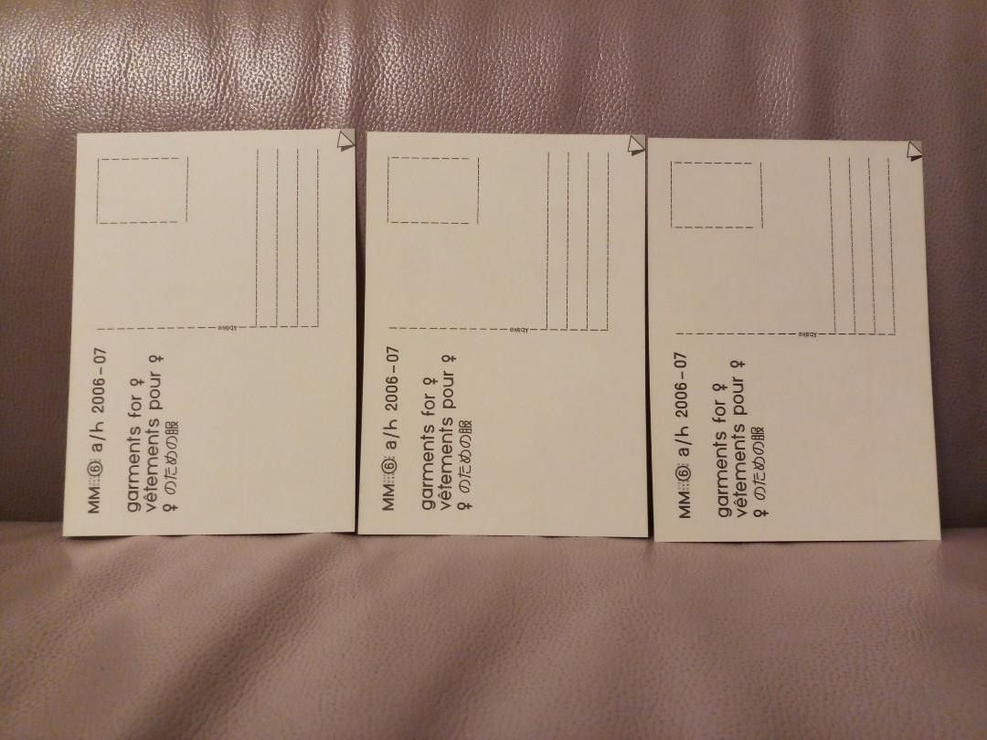 Maison Margiela Martin Margiela MM6 postcards set Size ONE SIZE - 6 Thumbnail
