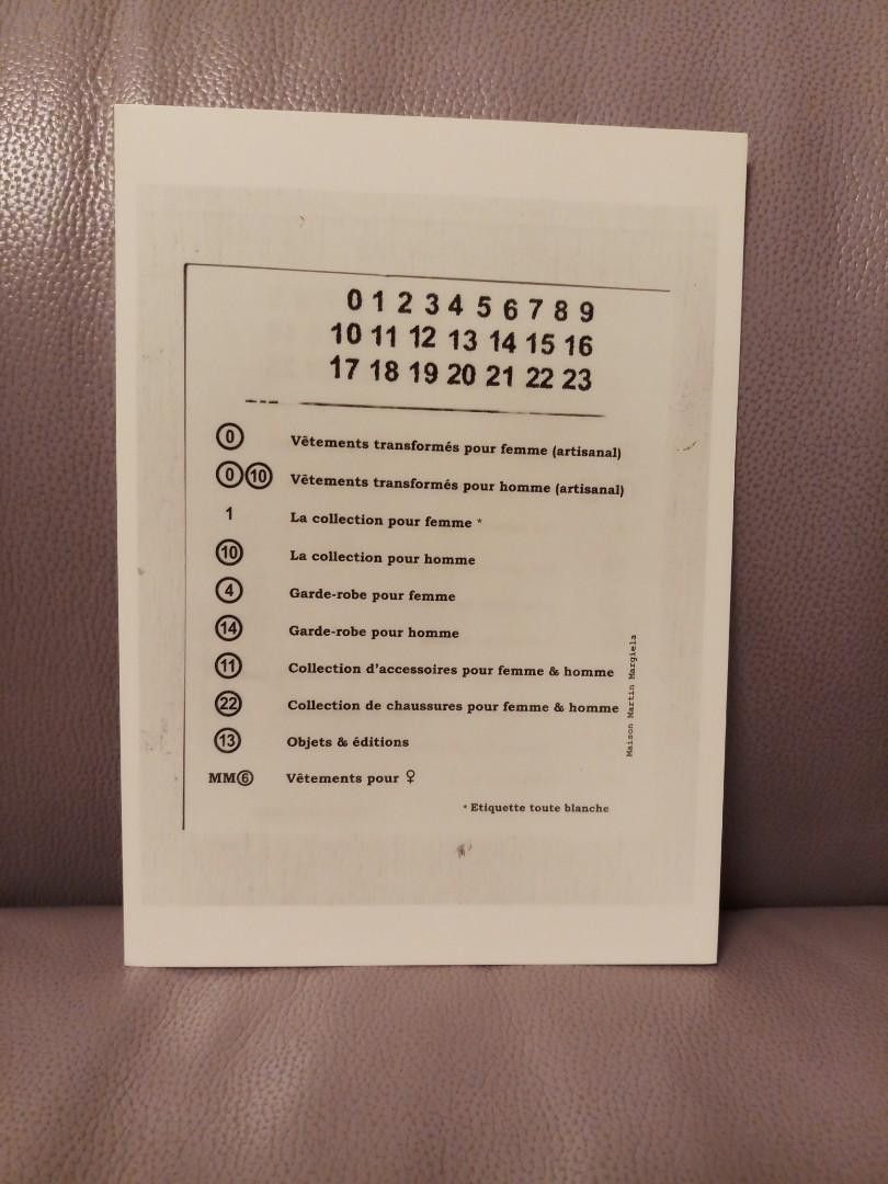 Maison Margiela Martin Margiela MM6 postcards set Size ONE SIZE - 2 Thumbnail