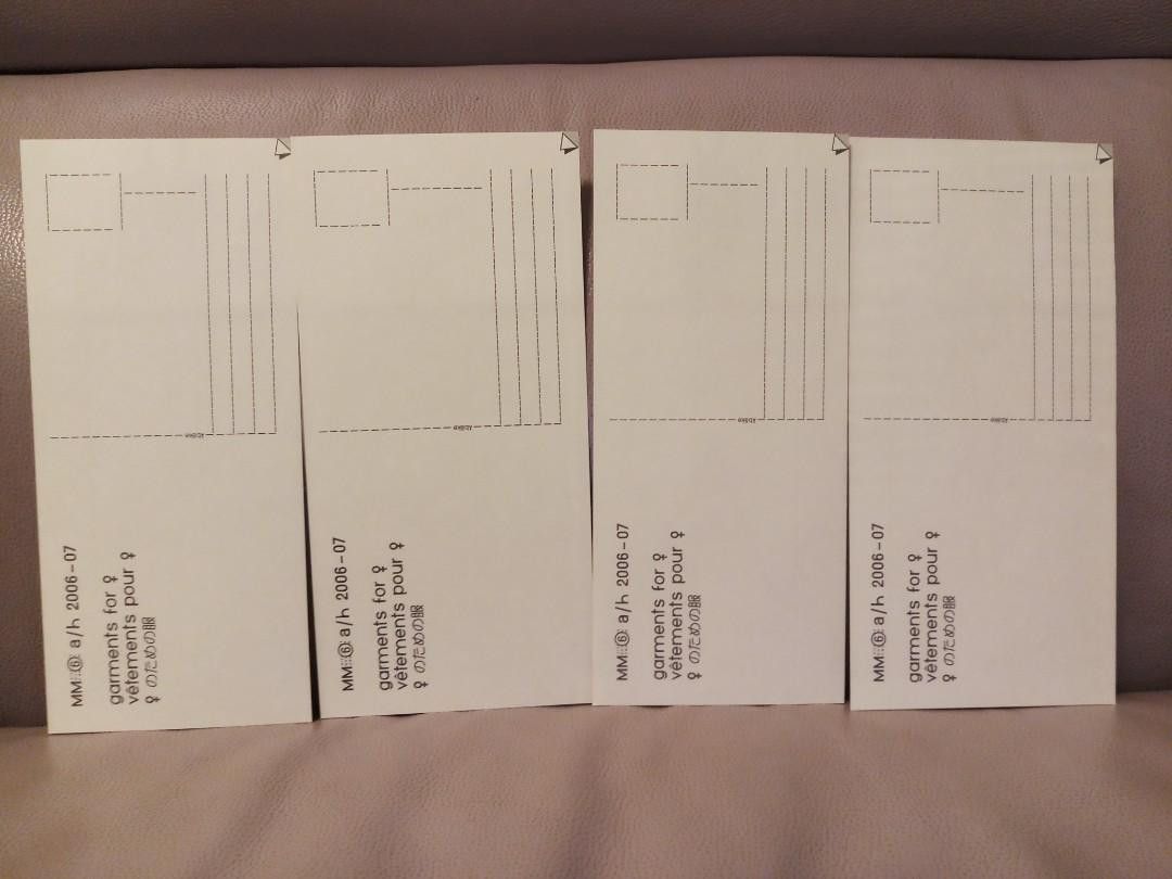 Maison Margiela Martin Margiela MM6 postcards set Size ONE SIZE - 7 Thumbnail
