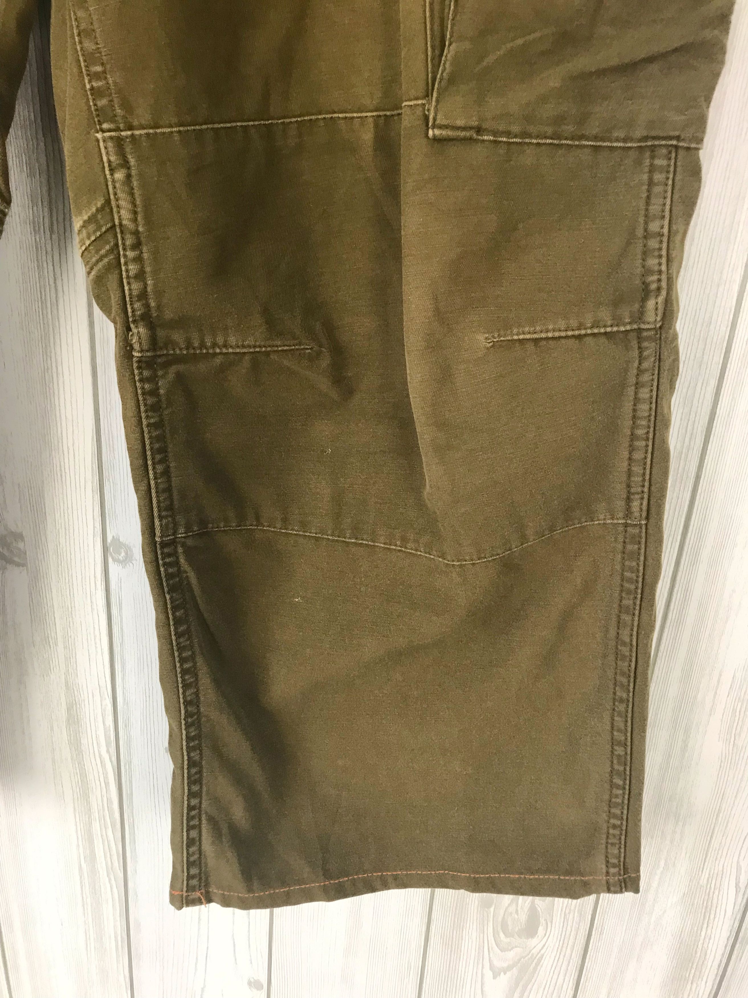 Le Grande Bleu (L.G.B.) Japanese Brand NANO UNIVERSE Cropped Military Trousers Pant Size US 32 / EU 48 - 8 Thumbnail