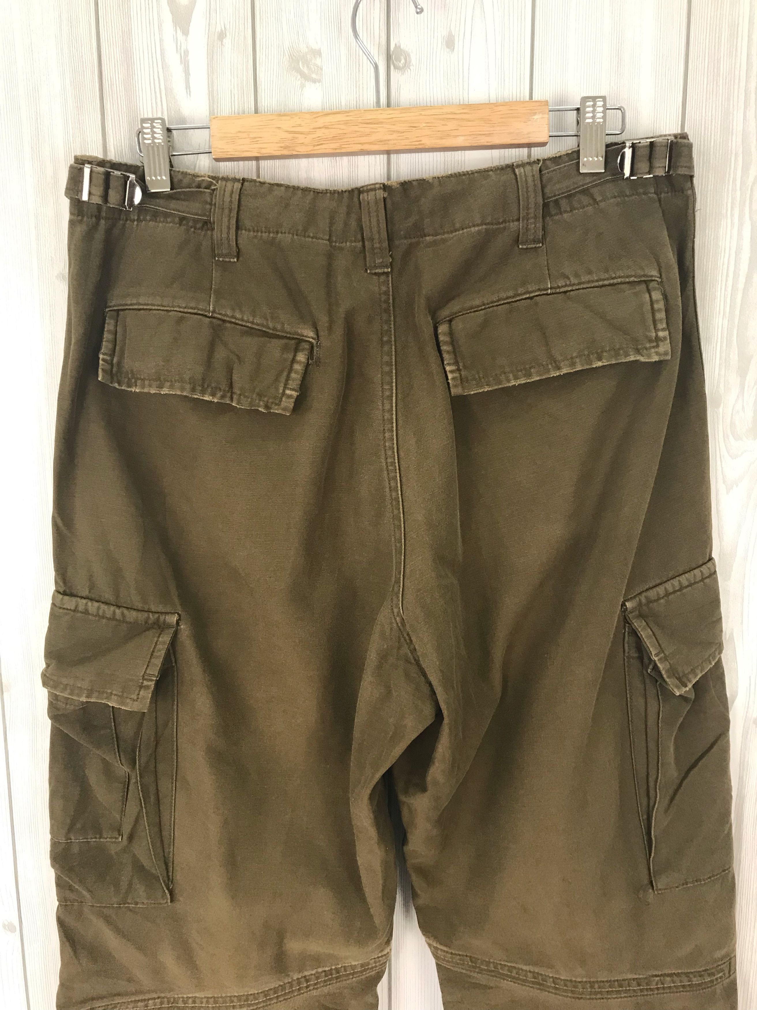 Le Grande Bleu (L.G.B.) Japanese Brand NANO UNIVERSE Cropped Military Trousers Pant Size US 32 / EU 48 - 10 Thumbnail