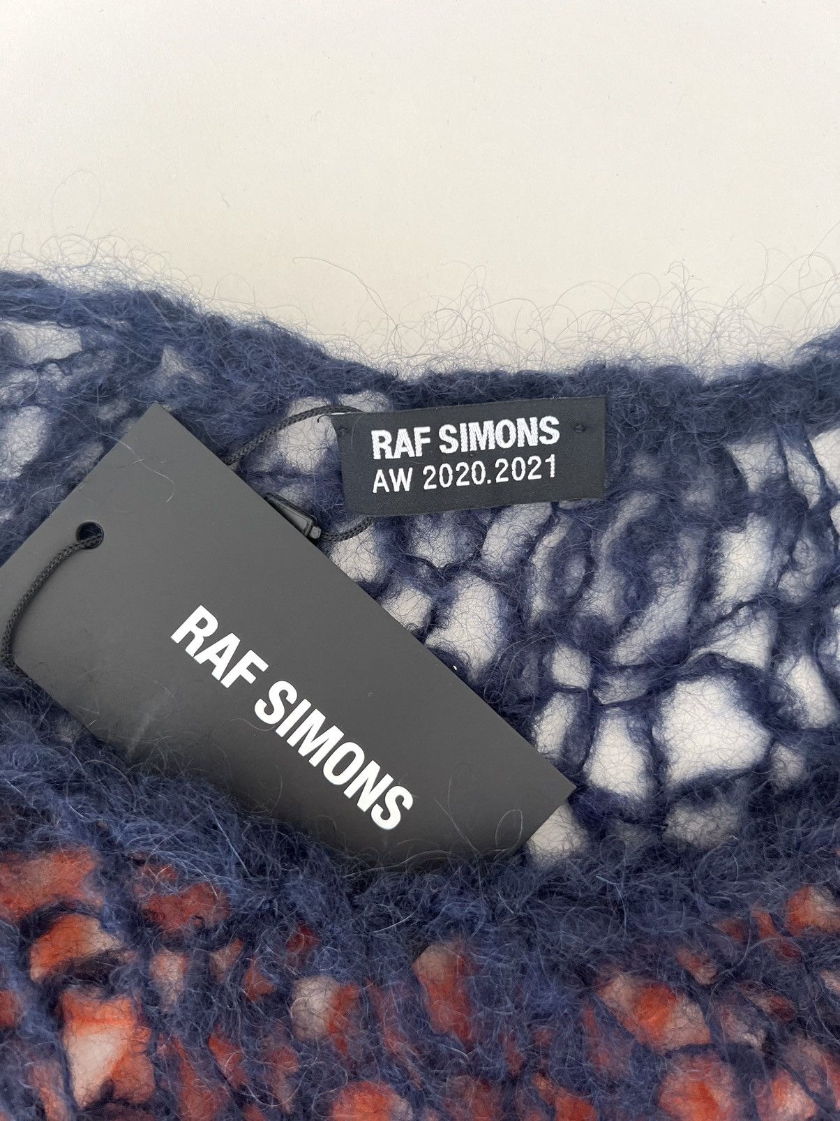Raf Simons Raf Simons Mohair Stripe Punk Sweater Size US S / EU 44-46 / 1 - 6 Thumbnail