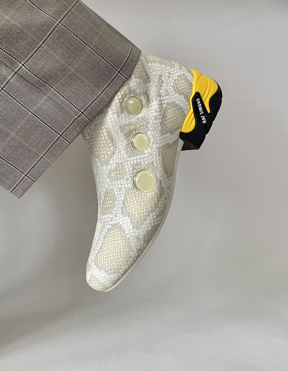 Raf Simons 🔥RARE🔥 Raf Simons Solaris 21 Snakeskin Boots Size US 10 / EU 43 - 2 Thumbnail