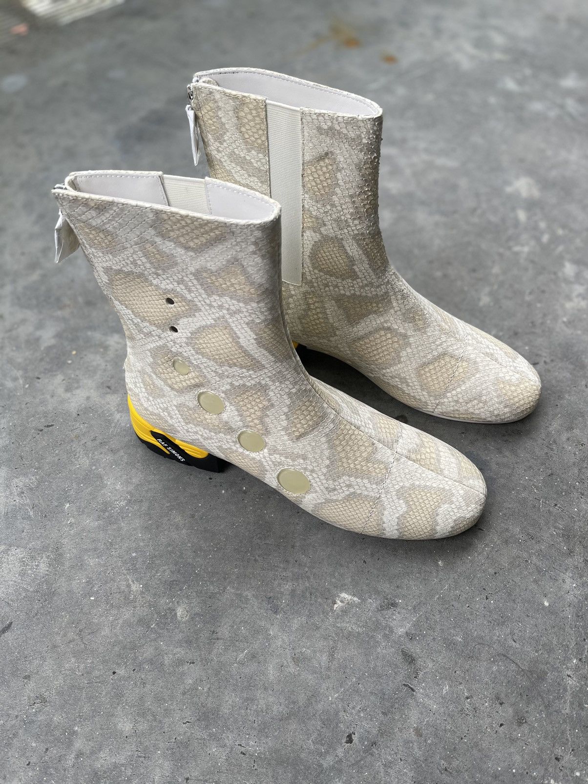 Raf Simons 🔥RARE🔥 Raf Simons Solaris 21 Snakeskin Boots Size US 10 / EU 43 - 7 Thumbnail