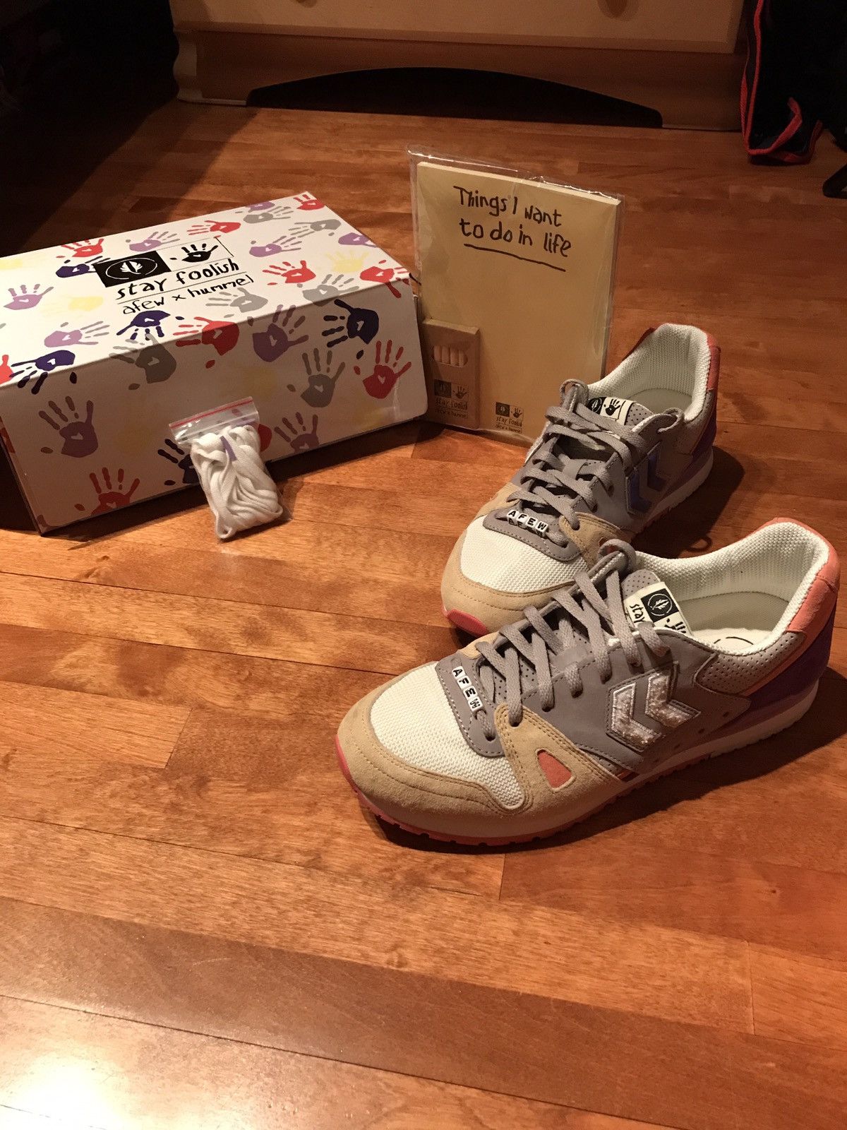 AFEW Afew x Hummel Marathona “Stay Foolish” Size US 10 / EU 43 - 2 Thumbnail
