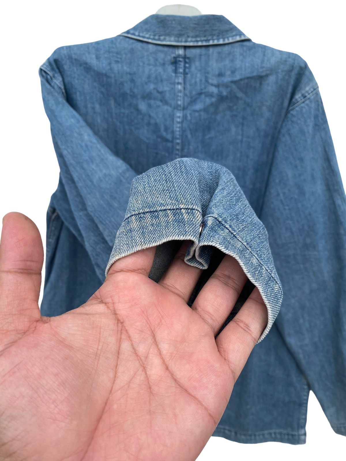 Wrangler Vintage Wrangler Blue Bell Shawl Colar Denim Jacket Size US M / EU 48-50 / 2 - 6 Thumbnail