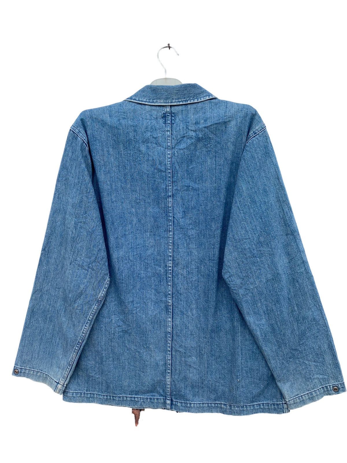 Wrangler Vintage Wrangler Blue Bell Shawl Colar Denim Jacket Size US M / EU 48-50 / 2 - 2 Thumbnail