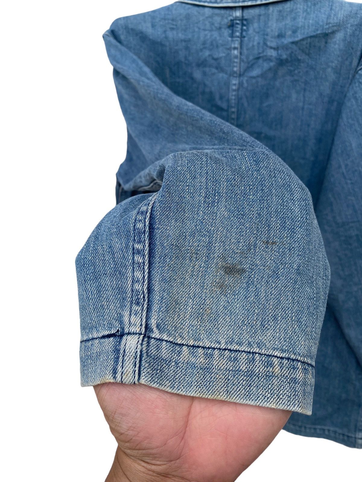 Wrangler Vintage Wrangler Blue Bell Shawl Colar Denim Jacket Size US M / EU 48-50 / 2 - 7 Thumbnail
