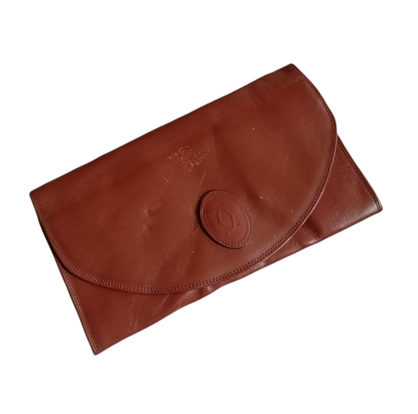 Cartier Vintage Les must de Cartier Paris Leather Clucth Bag Size ONE SIZE - 2 Thumbnail