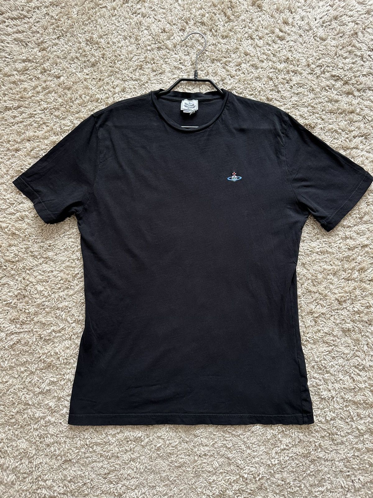 Vivienne Westwood Vivienne Westwood logo t shirt basic tee black Size US L / EU 52-54 / 3 - 2 Thumbnail