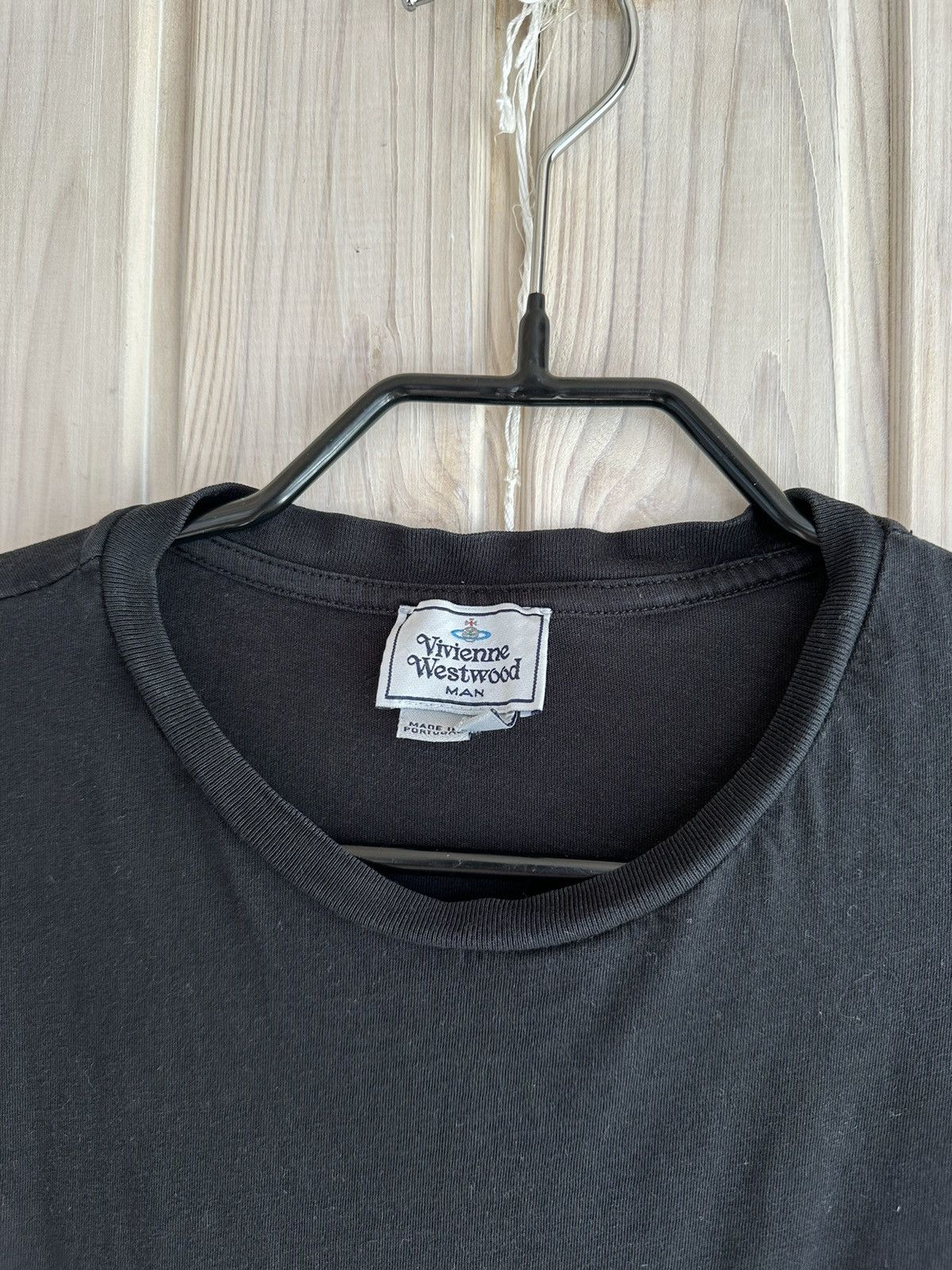 Vivienne Westwood Vivienne Westwood logo t shirt basic tee black Size US L / EU 52-54 / 3 - 4 Thumbnail