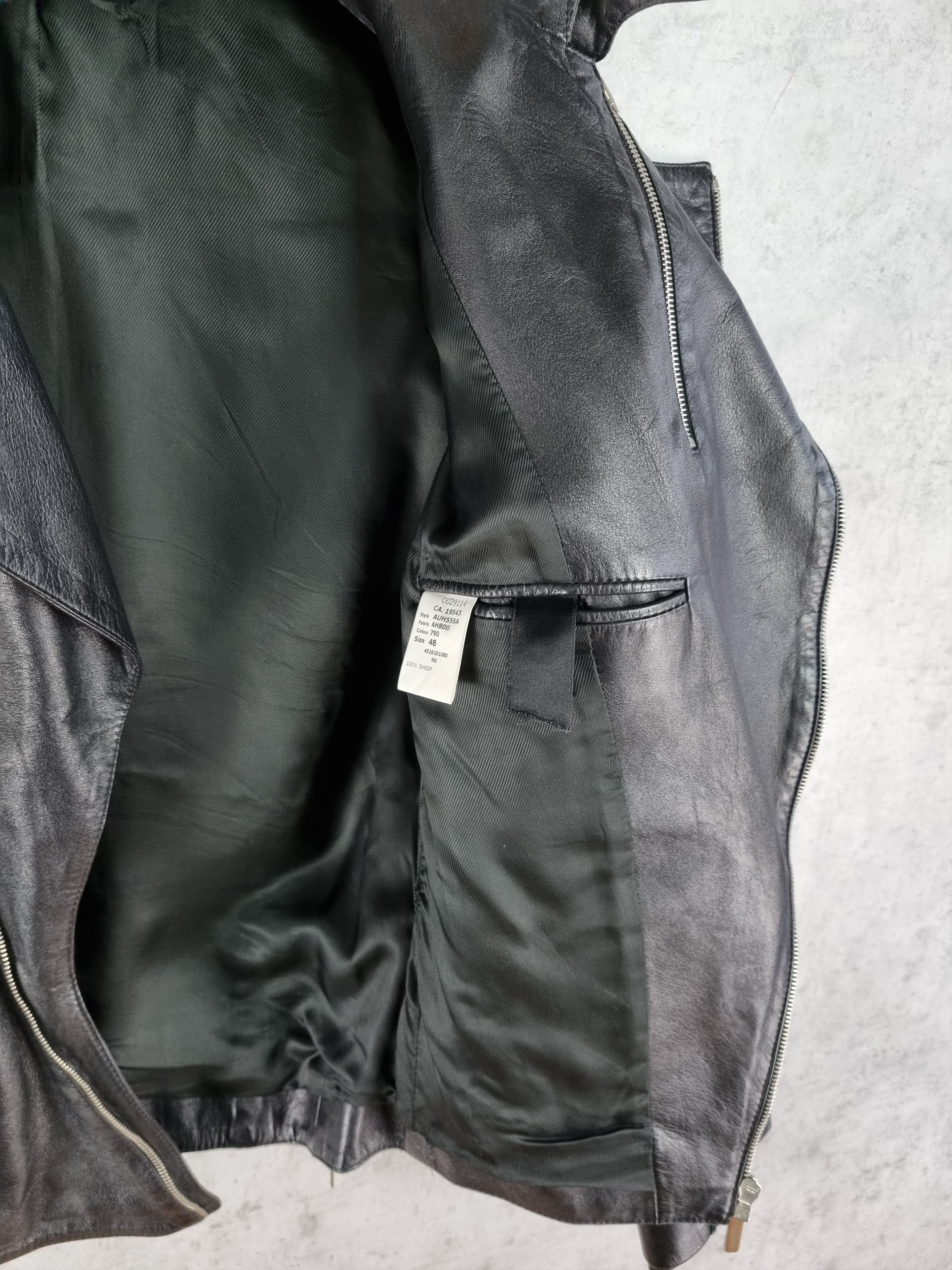 John Galliano Rare John Galliano Biker Leather Jacket Size US S / EU 44-46 / 1 - 19 Thumbnail