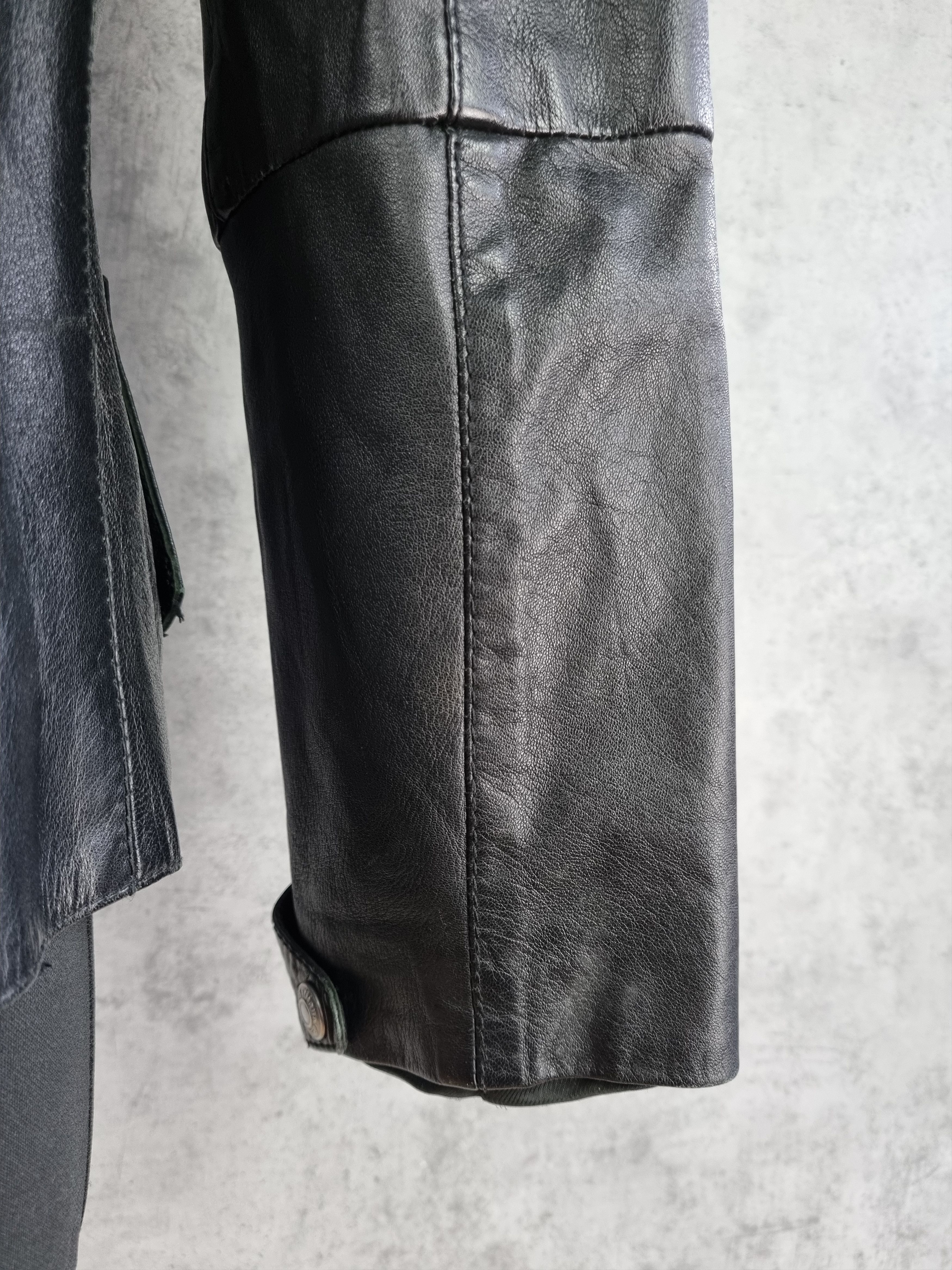 John Galliano Rare John Galliano Biker Leather Jacket Size US S / EU 44-46 / 1 - 23 Thumbnail