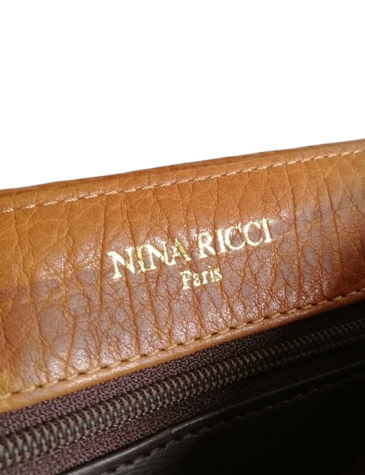 Nina Ricci Vintage NINA RICCI Moroquinerie Leather Clucth Bags Size ONE SIZE - 13 Thumbnail