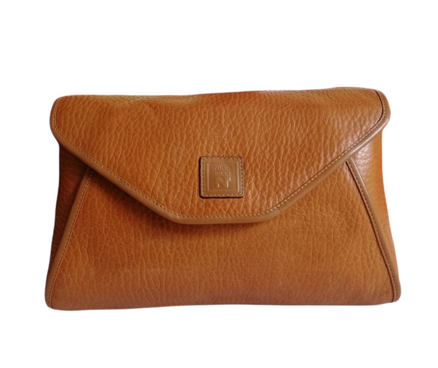 Nina Ricci Vintage NINA RICCI Moroquinerie Leather Clucth Bags Size ONE SIZE - 1 Thumbnail