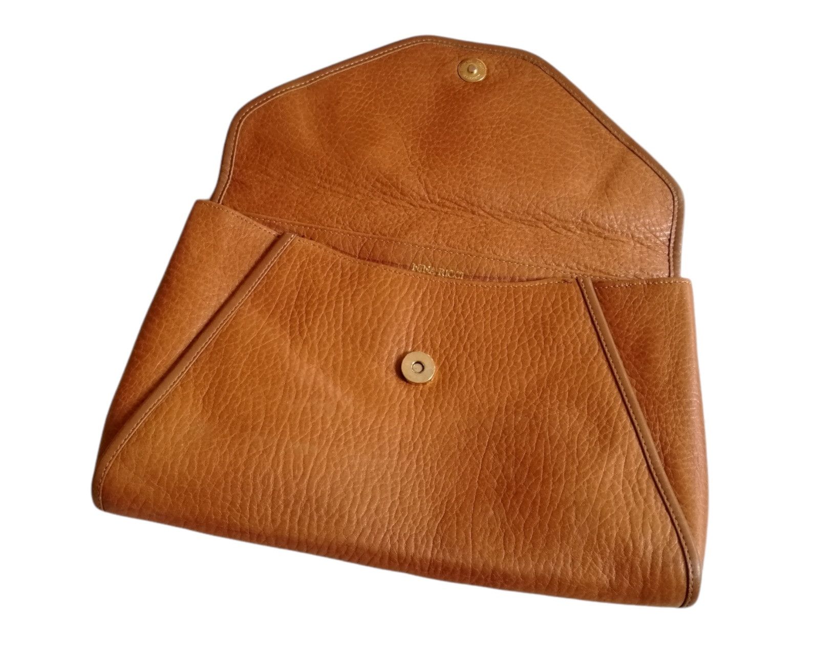 Nina Ricci Vintage NINA RICCI Moroquinerie Leather Clucth Bags Size ONE SIZE - 9 Thumbnail