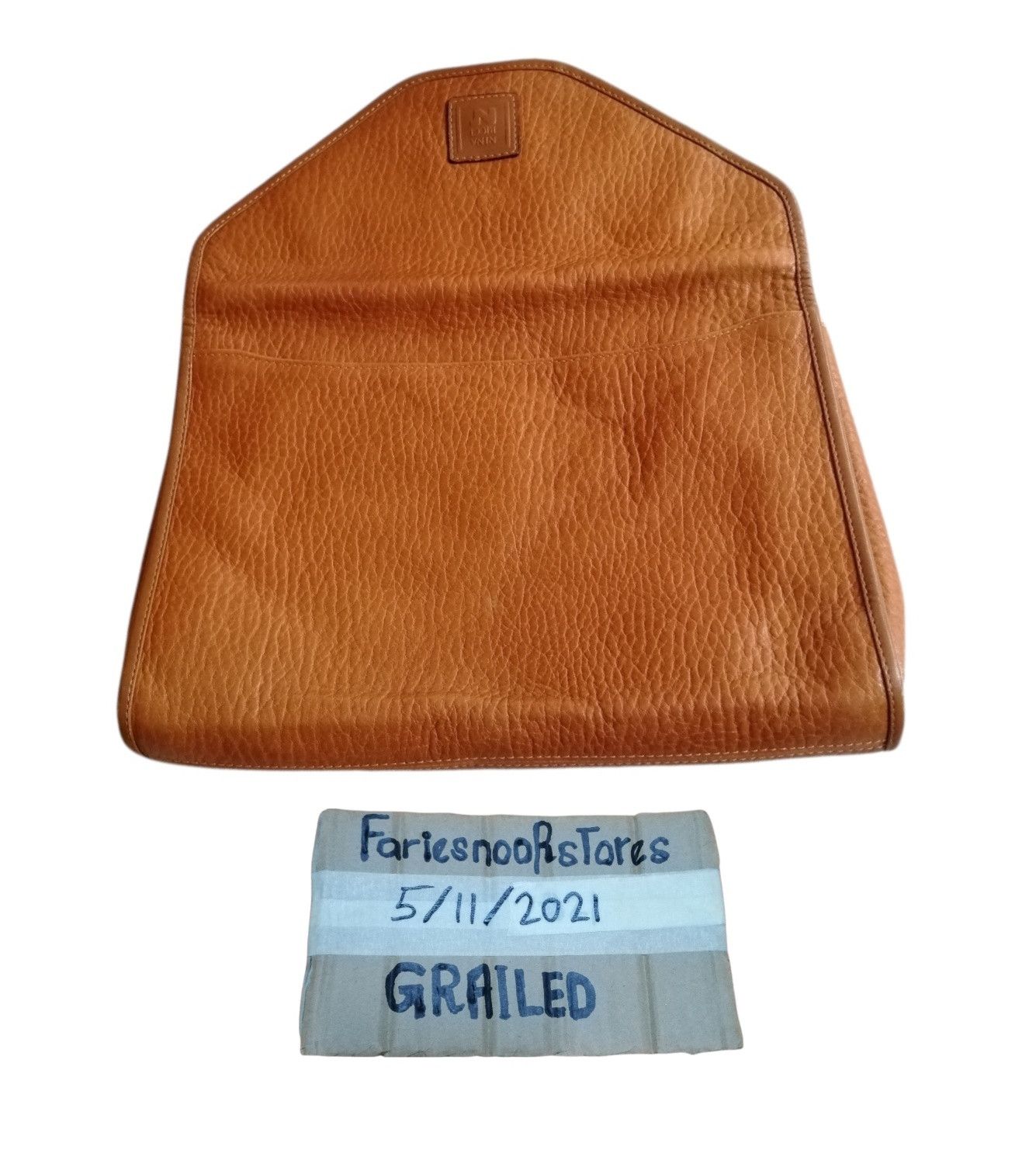Nina Ricci Vintage NINA RICCI Moroquinerie Leather Clucth Bags Size ONE SIZE - 8 Thumbnail
