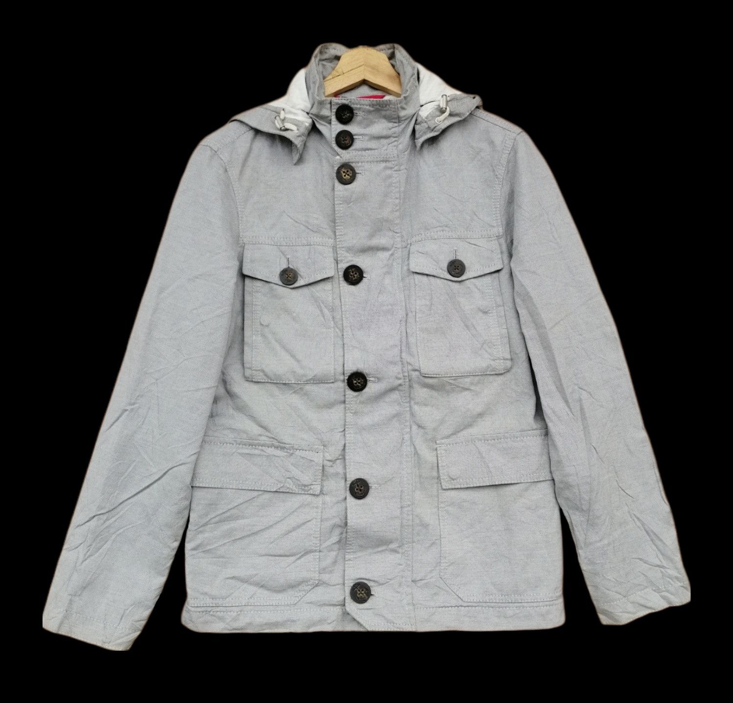 Tommy Hilfiger Vintage Tommy Hilfiger Cotton Metal Hoodie Jacket Size US S / EU 44-46 / 1 - 3 Thumbnail