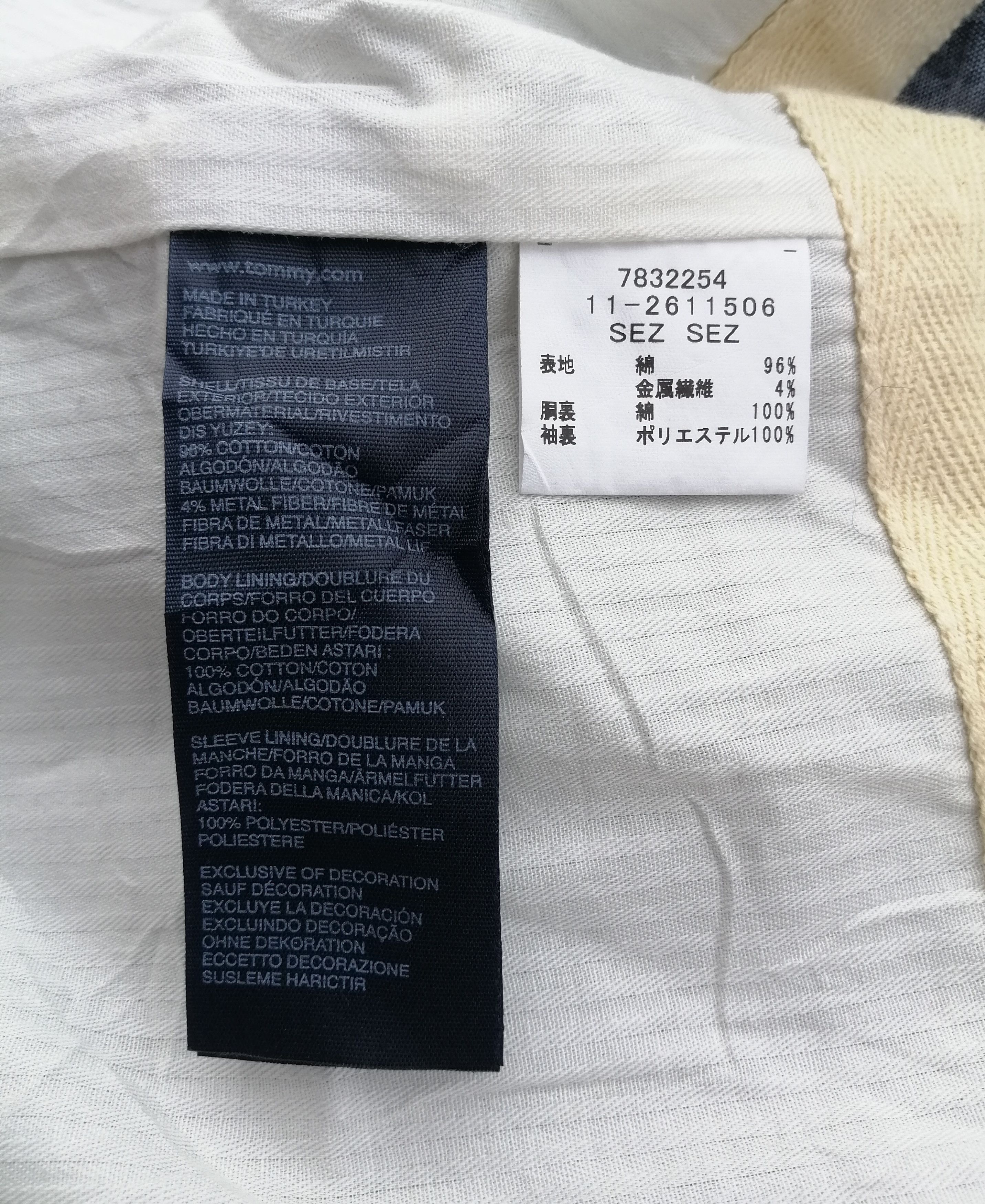 Tommy Hilfiger Vintage Tommy Hilfiger Cotton Metal Hoodie Jacket Size US S / EU 44-46 / 1 - 18 Thumbnail