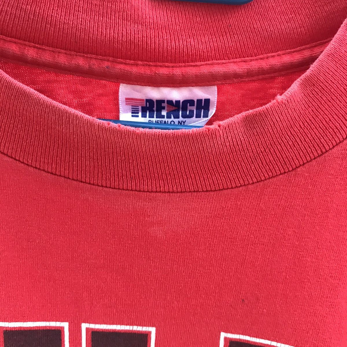 NBA Vintage 1990 Chicago Bulls Tshirt Short Sleeves Trench Tag Size US L / EU 52-54 / 3 - 5 Thumbnail