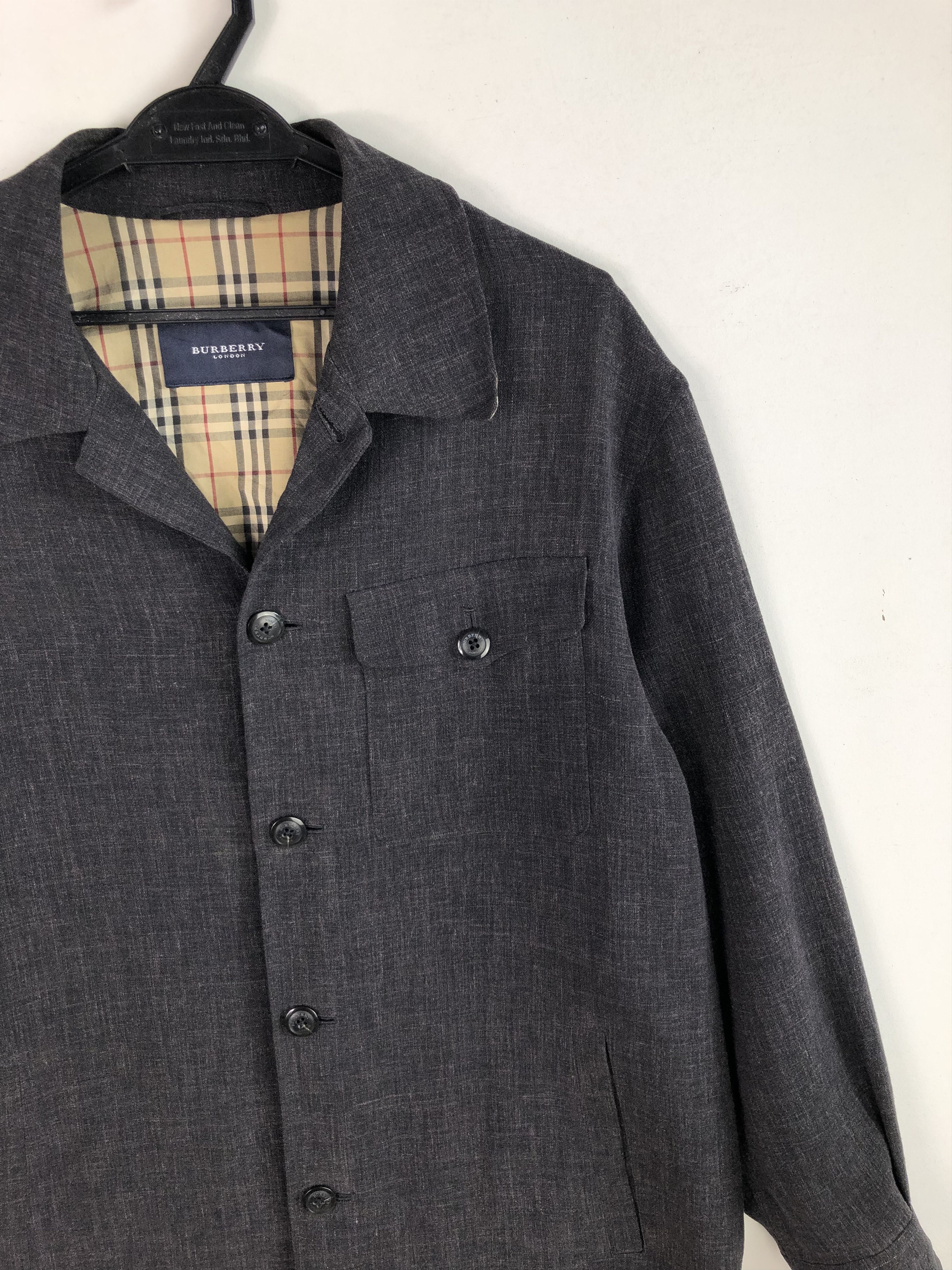 Burberry RARE🔥BURBERRY JAPAN HEMP SHIRT JACKET Size US L / EU 52-54 / 3 - 5 Thumbnail