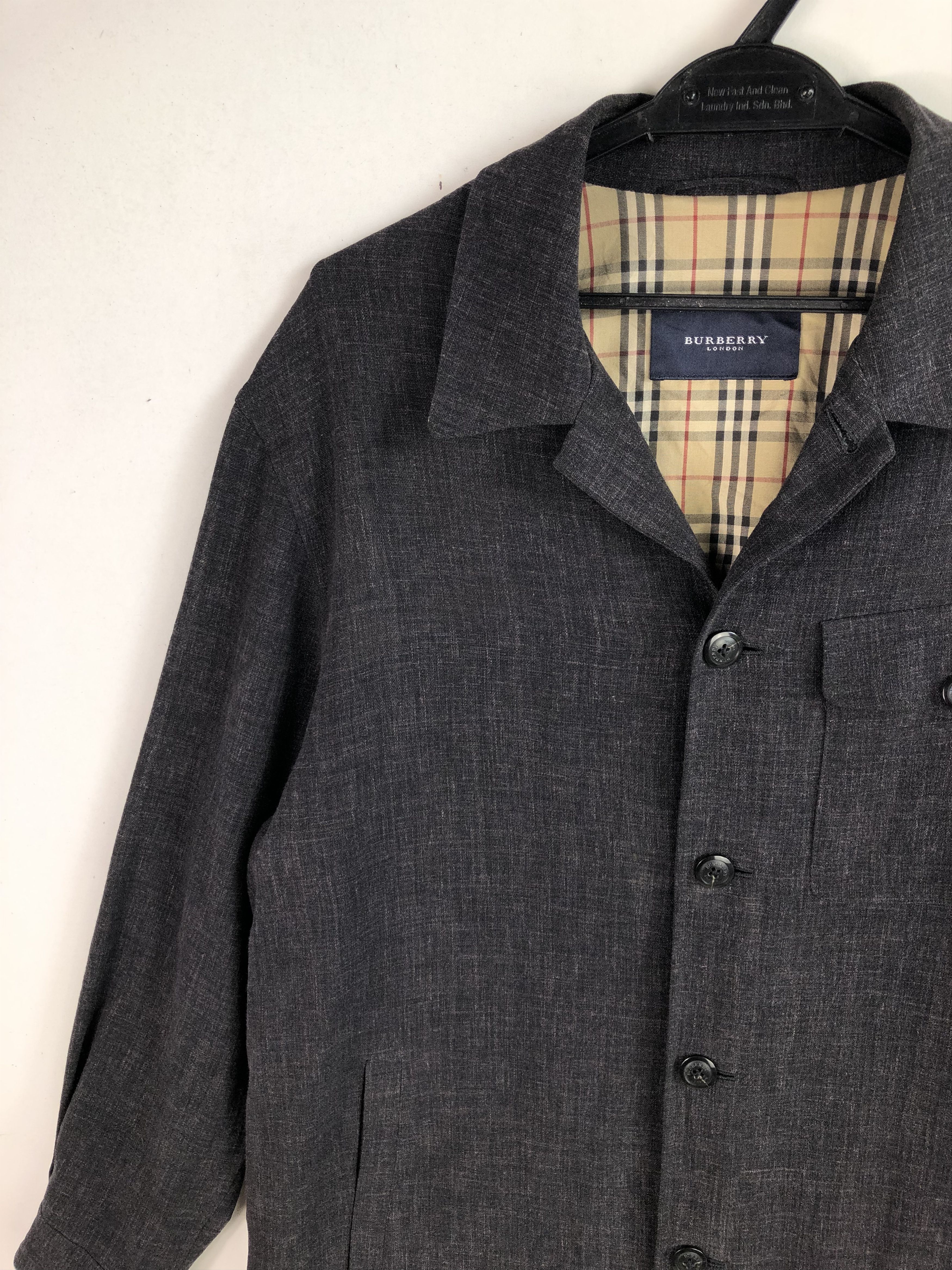 Burberry RARE🔥BURBERRY JAPAN HEMP SHIRT JACKET Size US L / EU 52-54 / 3 - 6 Thumbnail