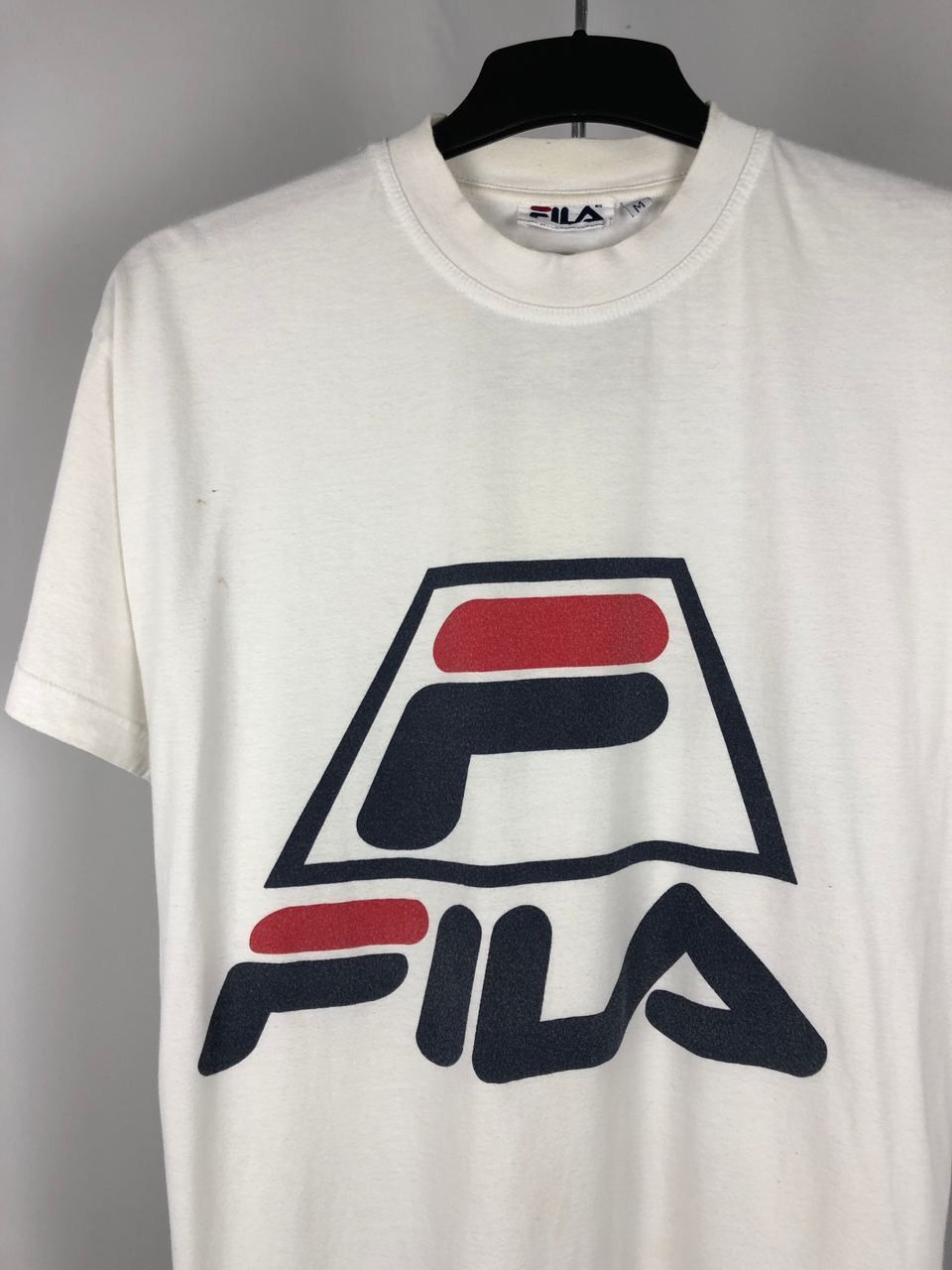 Fila × Vintage Fila vintage big logo T-shirts oversize M Size US M / EU 48-50 / 2 - 2 Thumbnail