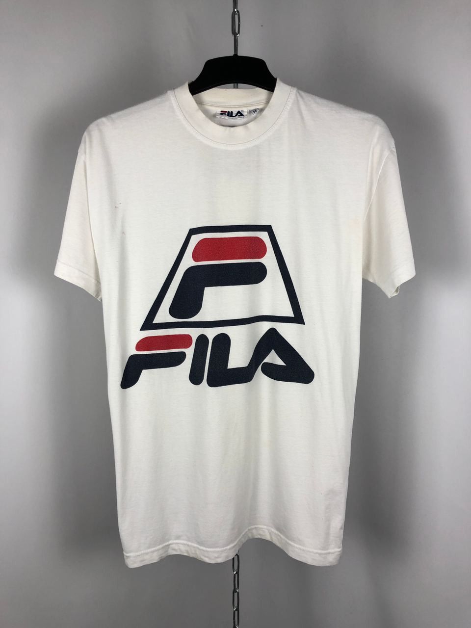 Fila × Vintage Fila vintage big logo T-shirts oversize M Size US M / EU 48-50 / 2 - 1 Thumbnail
