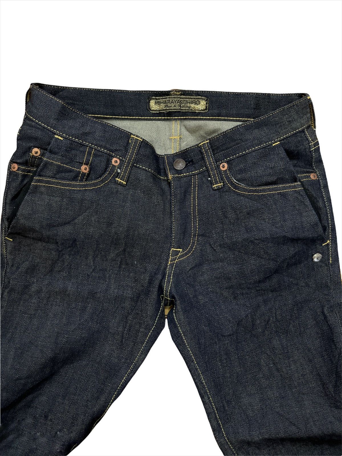 Maison MIHARA YASUHIRO Miharayasuhiro Denim Jeans Size US 29 - 3 Thumbnail