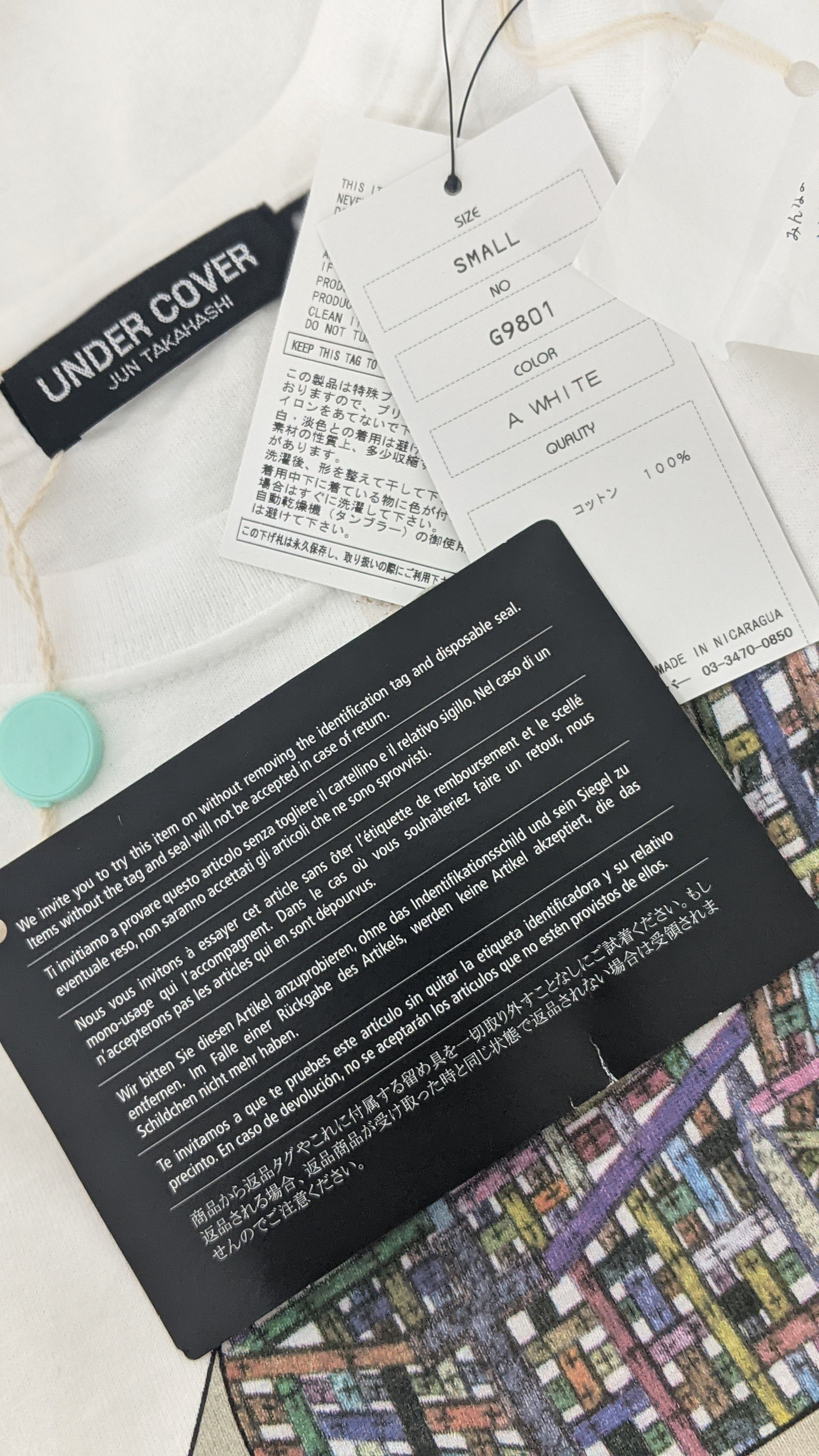 Jun Takahashi × Undercover Undercover Atelier Incurve Exhibition Tokyo shirt 2010 Size US S / EU 44-46 / 1 - 5 Thumbnail