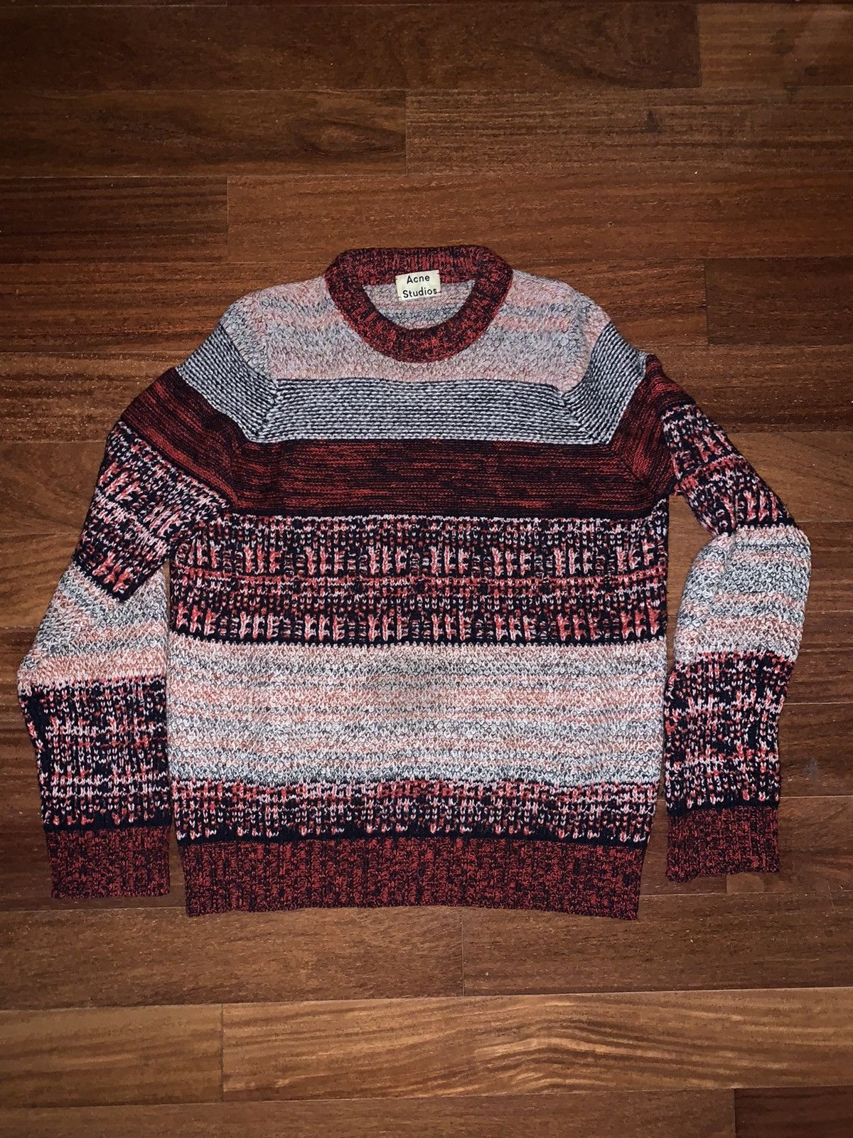 image of Grail Acne Studios Multi Fabric Sweater, Men's (Size Medium)