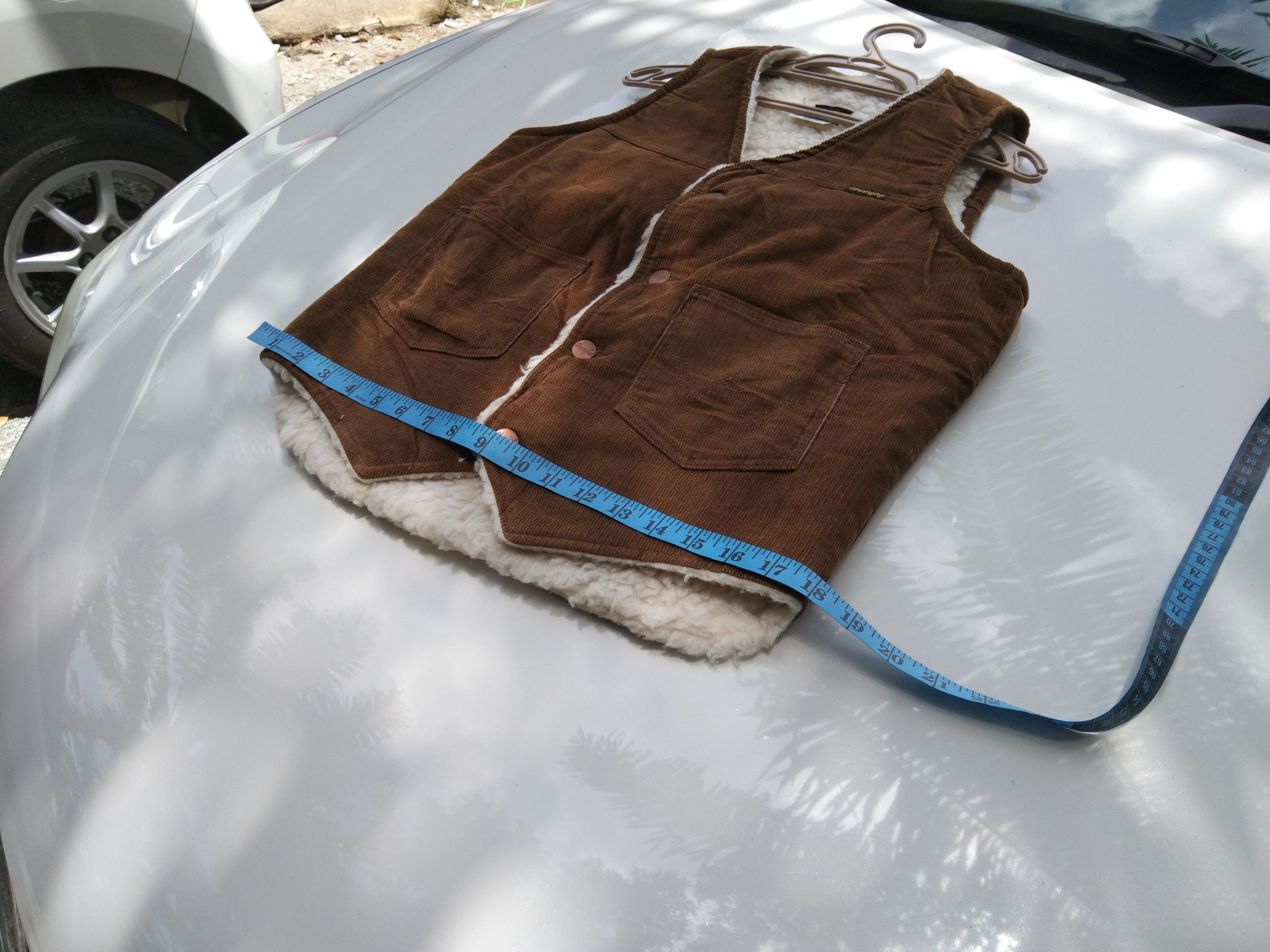 Vintage × Wrangler VINTAGE WRANGLER COLDUROY VEST LINING SHERPA Size US S / EU 44-46 / 1 - 16 Thumbnail