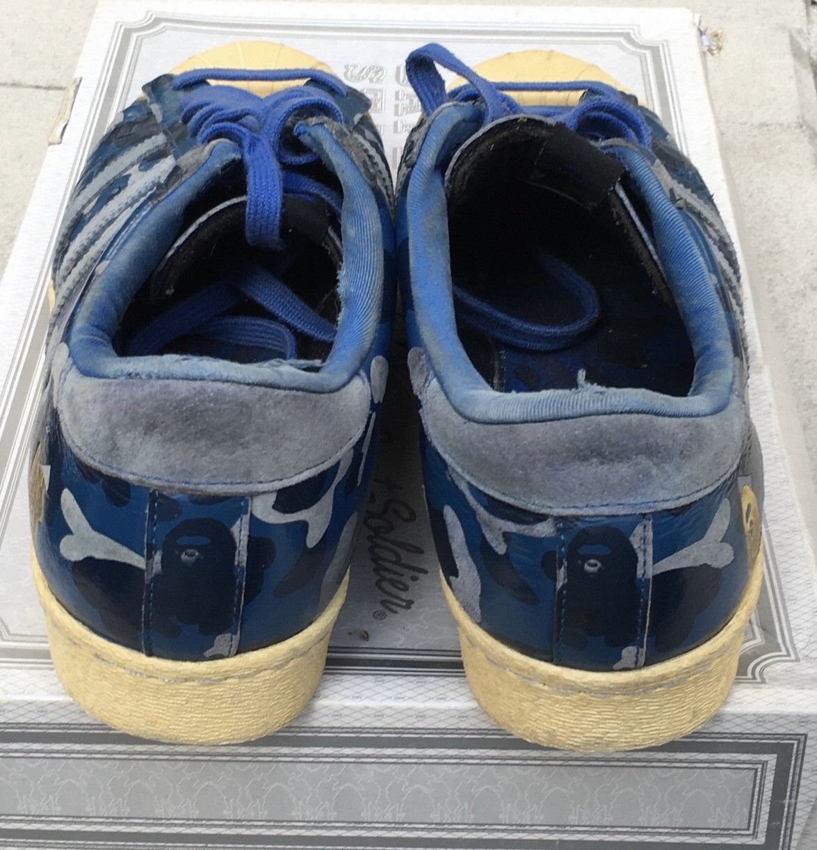 Adidas × Bape × Undefeated Bape Adidas camo low top Size US 9.5 / EU 42-43 - 4 Thumbnail