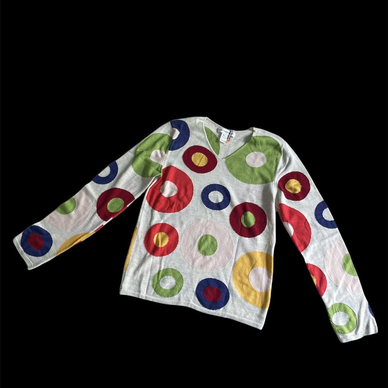 Comme des Garcons Comme Des Garcons Shirts Multi Color Targets Sweater Size US S / EU 44-46 / 1 - 1 Thumbnail