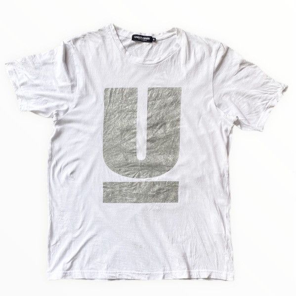 Undercover U Silver Glitter T Shirt