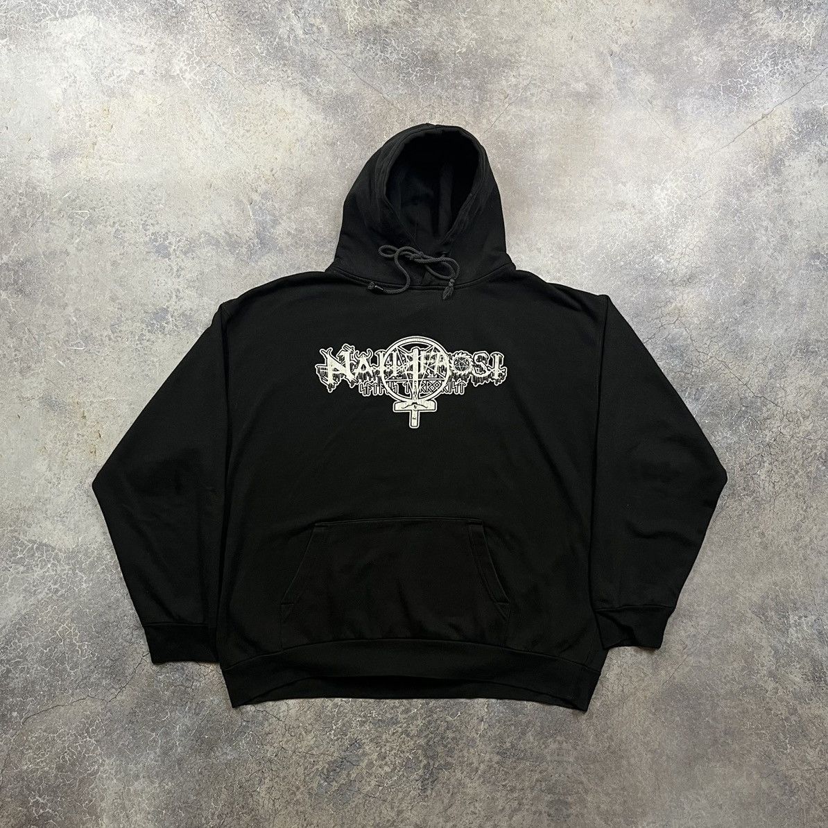 Band Tees VINTAGE 2003 NATEFROST DEDICATED TO EVIL BLACK METAL HOODIE Size US L / EU 52-54 / 3 - 1 Thumbnail