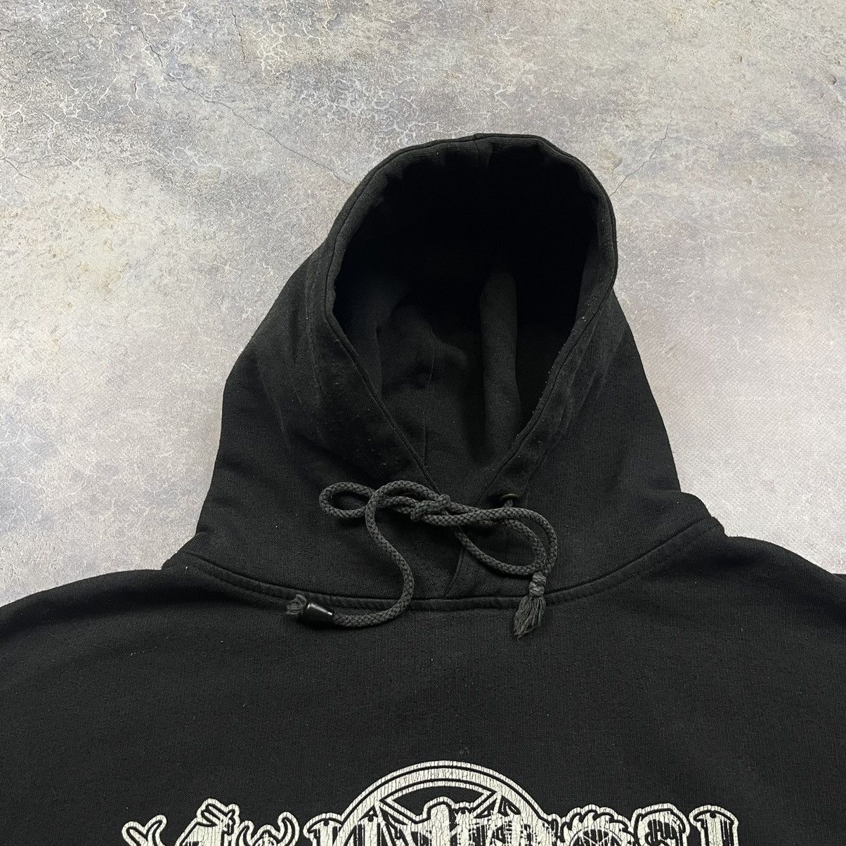 Band Tees VINTAGE 2003 NATEFROST DEDICATED TO EVIL BLACK METAL HOODIE Size US L / EU 52-54 / 3 - 5 Thumbnail