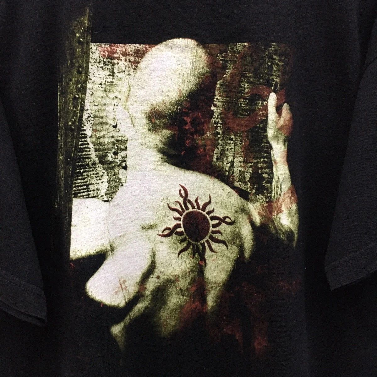 Band Tees × Vintage Rare Vintage 2000 Godsmack Suns Tattoos By Giant Tshirt Size US L / EU 52-54 / 3 - 7 Thumbnail